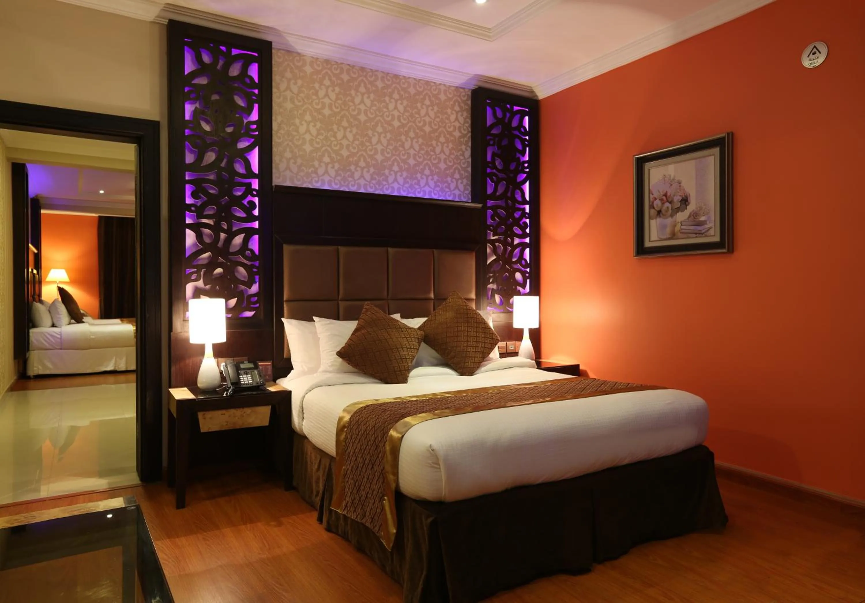 Bed in Park Jizan Hotel