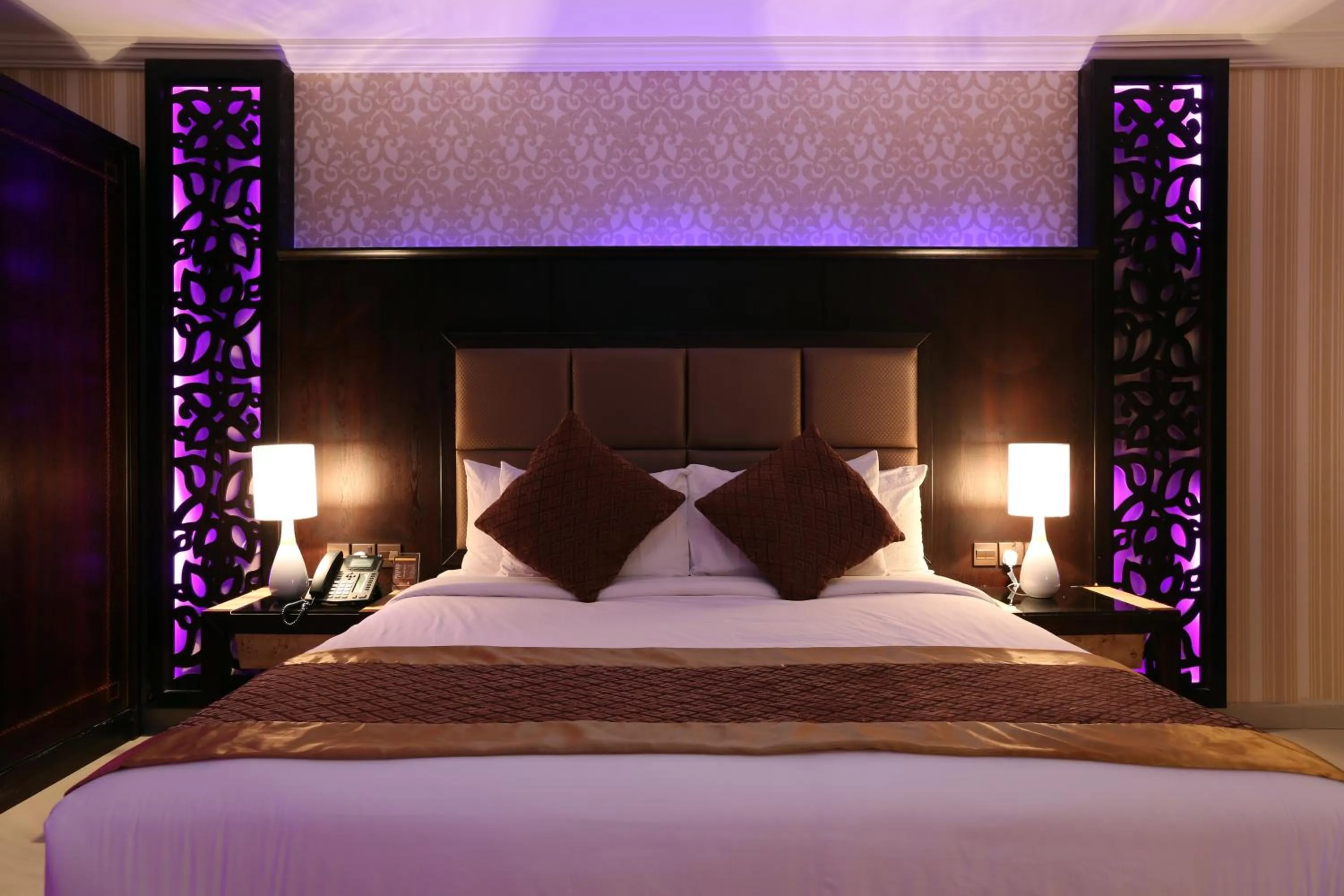 Bed in Park Jizan Hotel