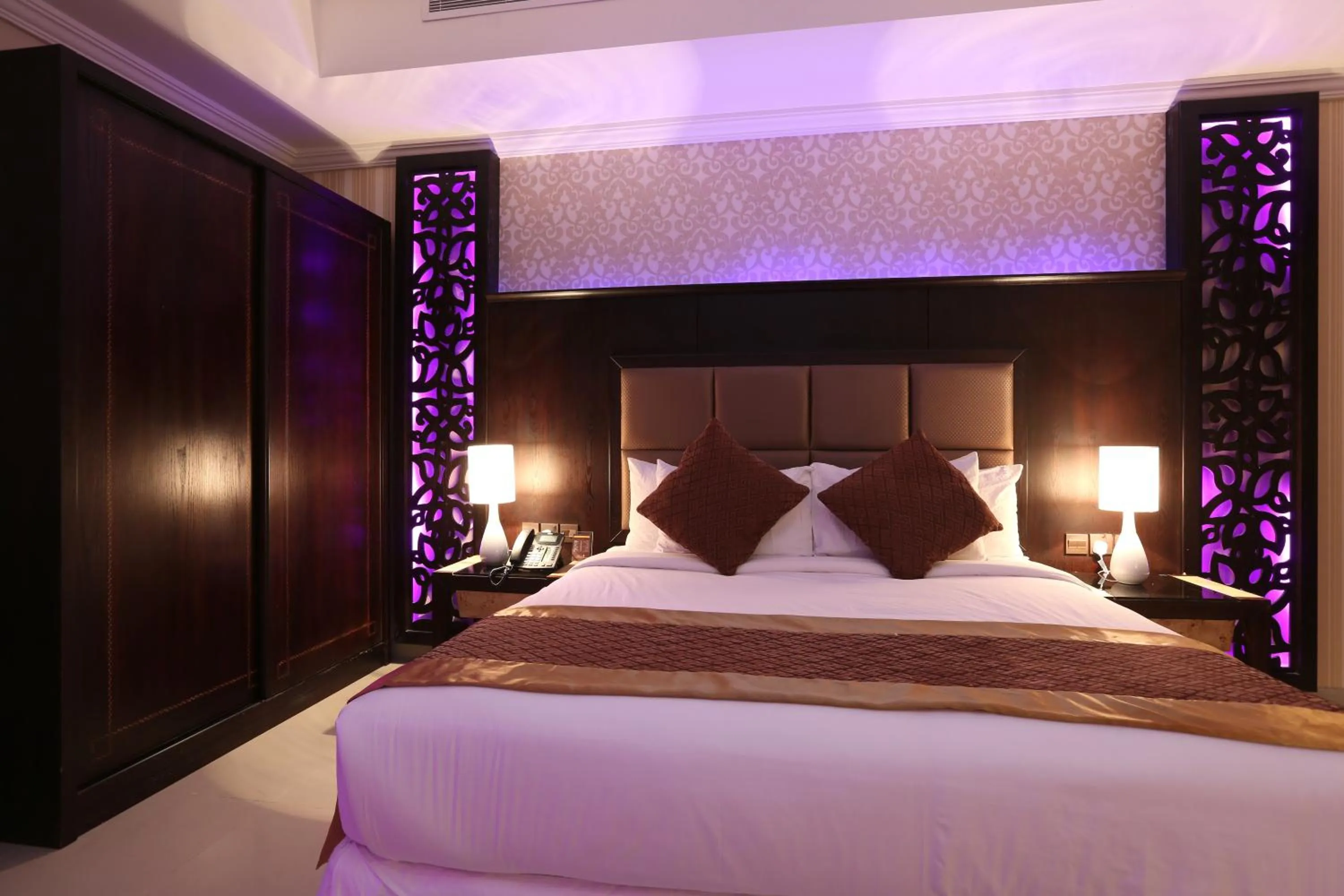 Bed in Park Jizan Hotel