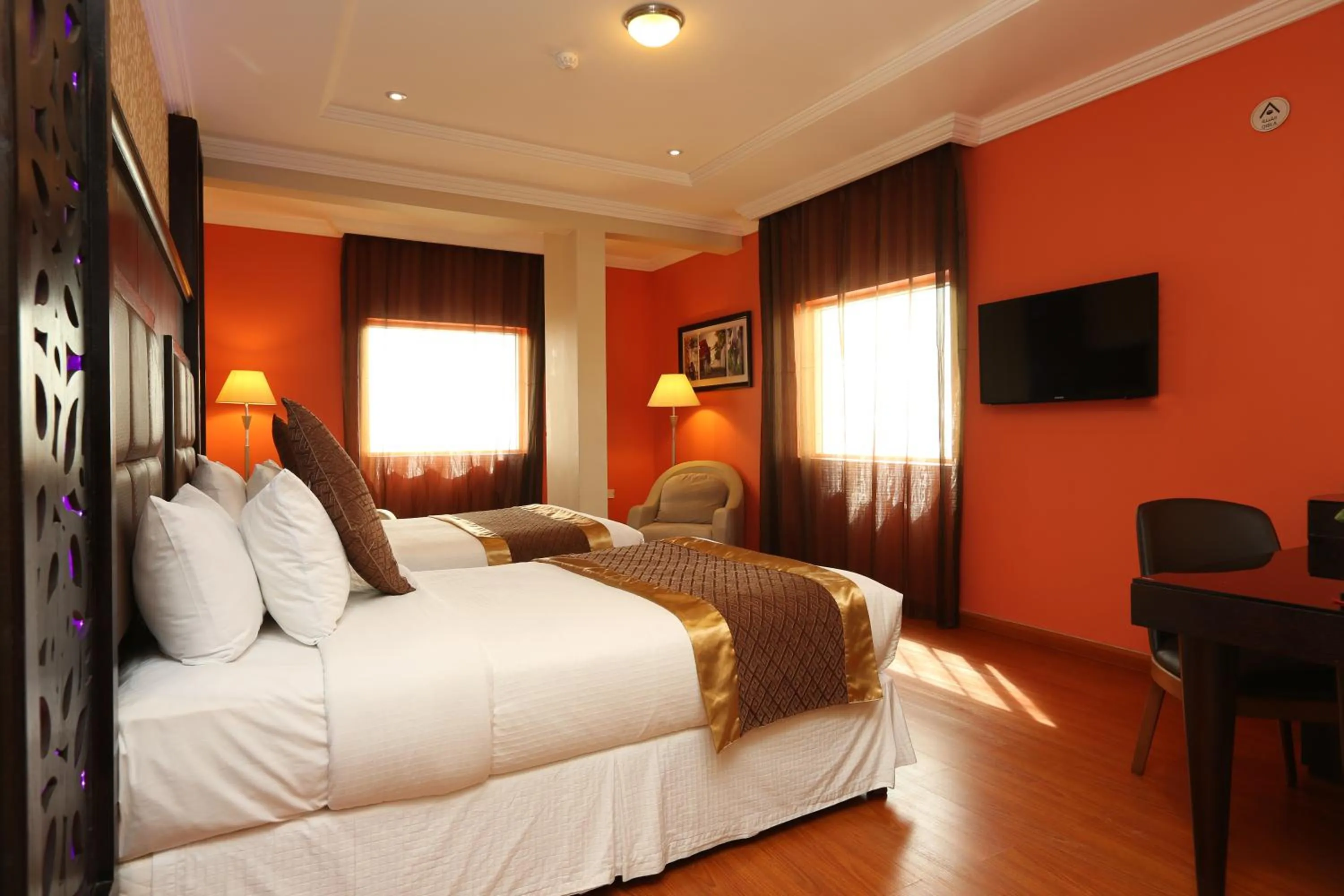 Bed in Park Jizan Hotel