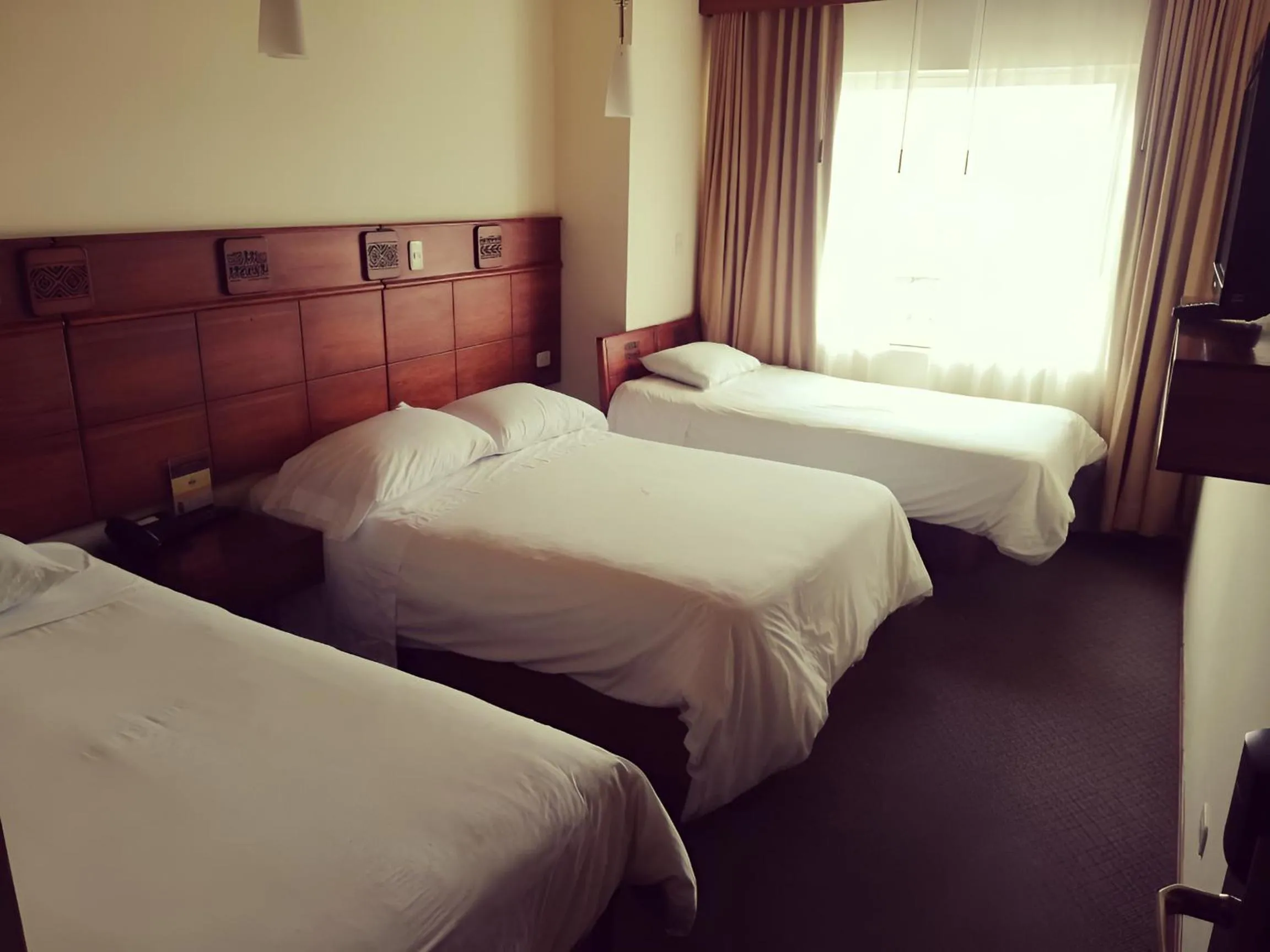 Bed in Hotel Zeus