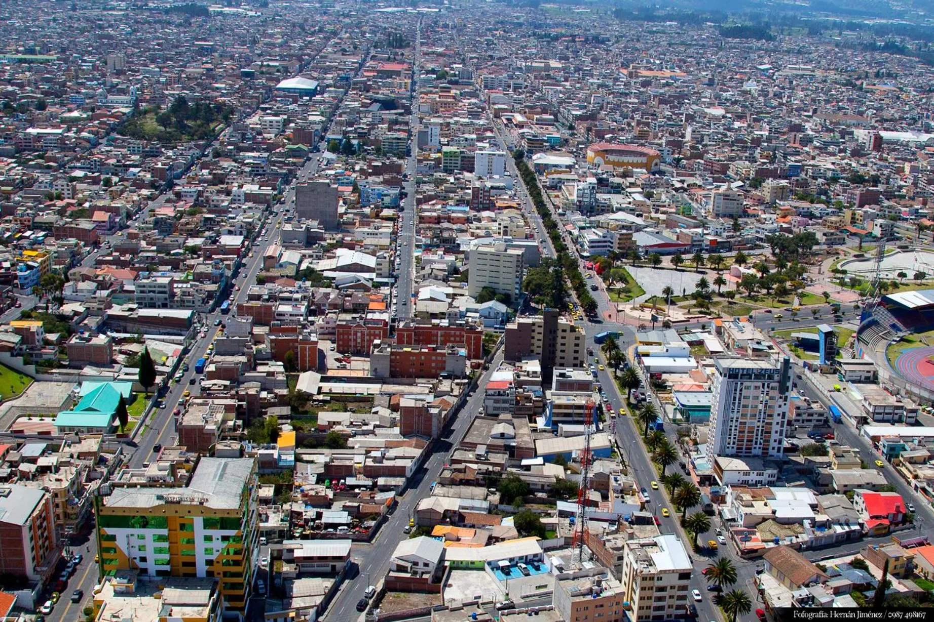 City view in Hotel Zeus