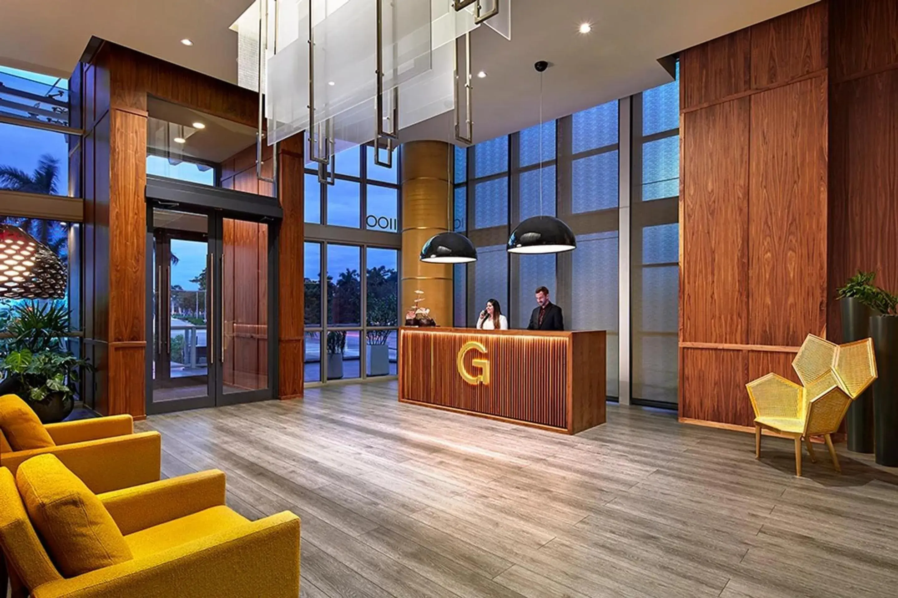 Lobby or reception in The Grayson Hotel Miami Downtown Lobby or reception in The Grayson Hotel Miami Downtown