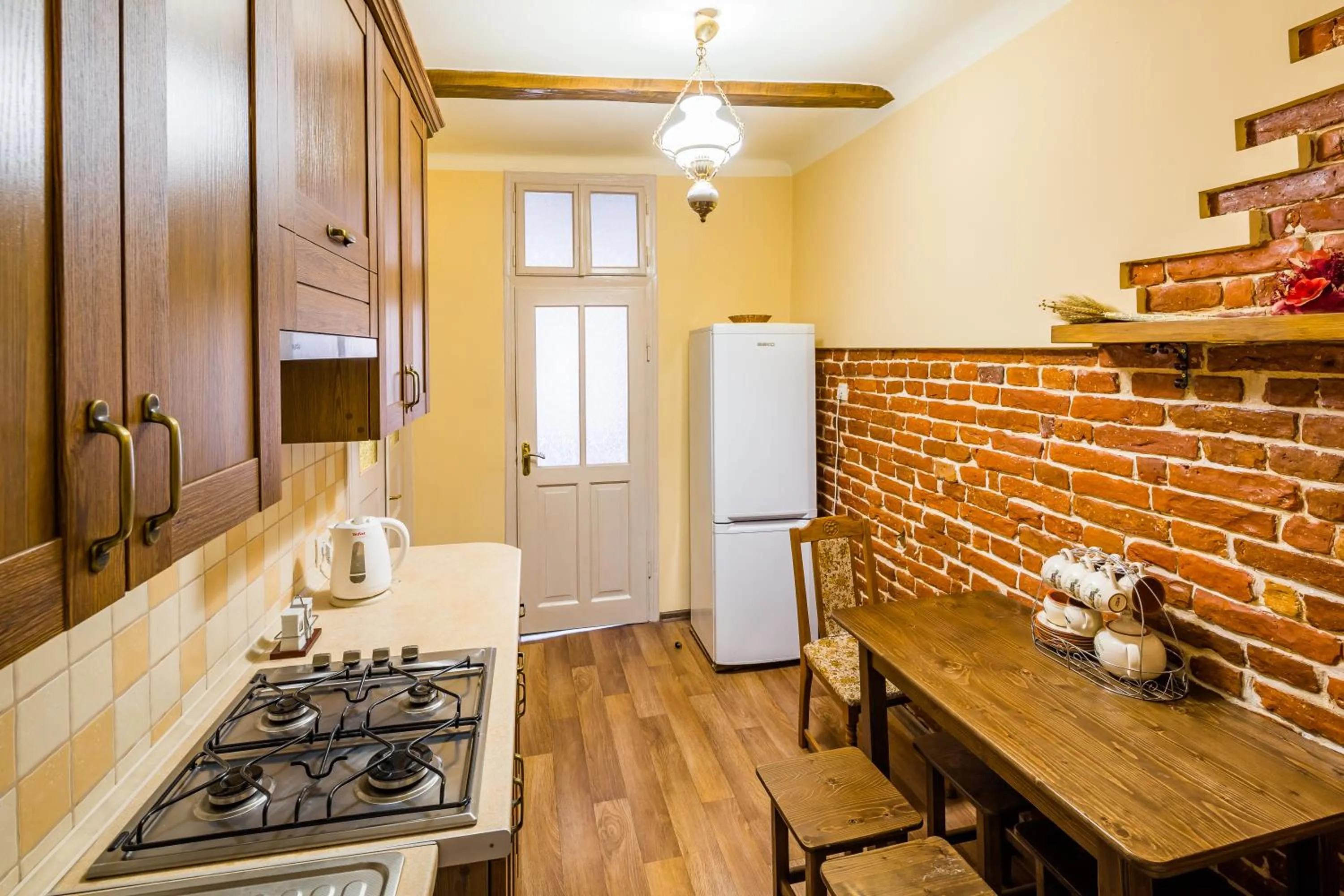 Communal kitchen in Apartment Krakivska 15