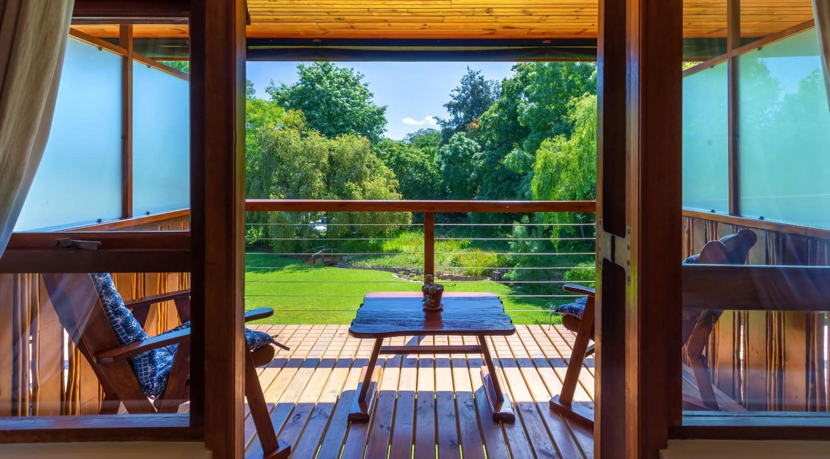 Balcony/Terrace in Pumula Lodge 4 Star Guesthouse Knysna