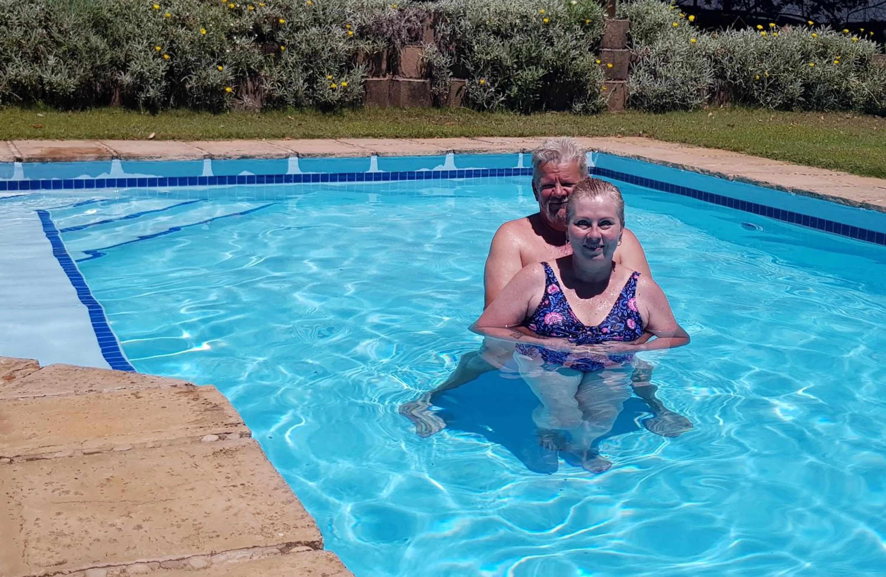 Swimming pool in Pumula Lodge 4 Star Guesthouse Knysna