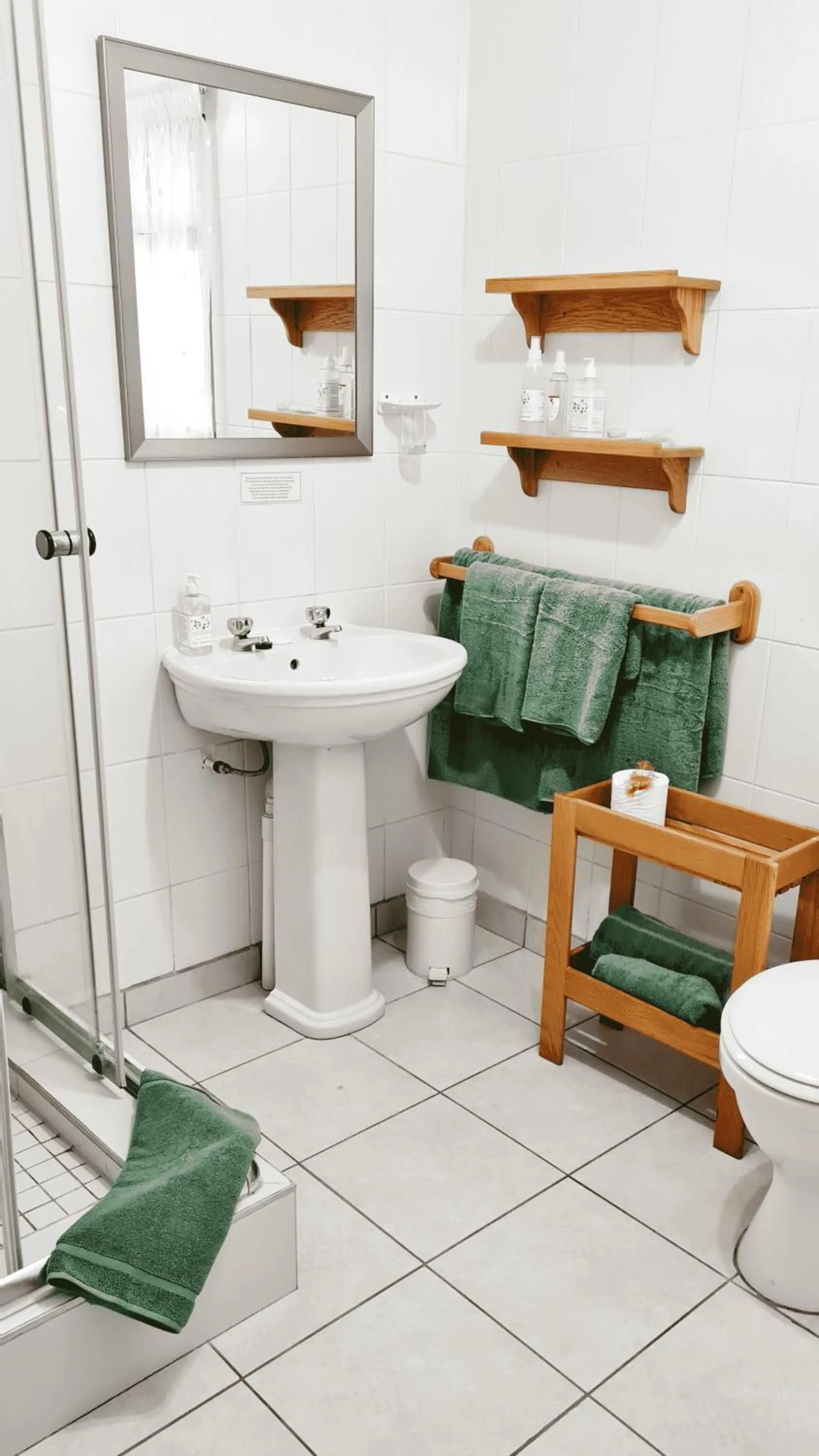 Shower in Pumula Lodge 4 Star Guesthouse Knysna