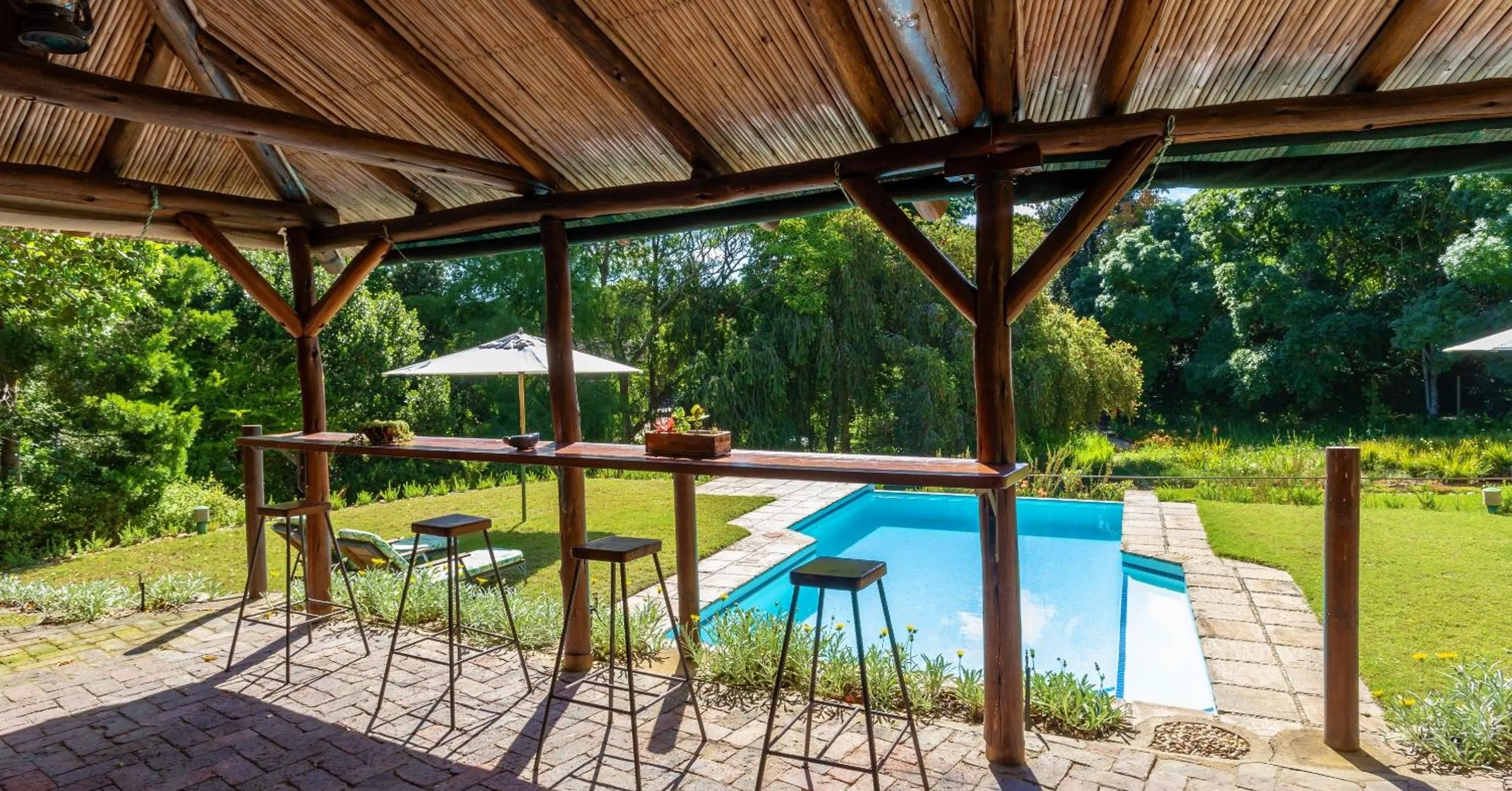 BBQ facilities in Pumula Lodge 4 Star Guesthouse Knysna