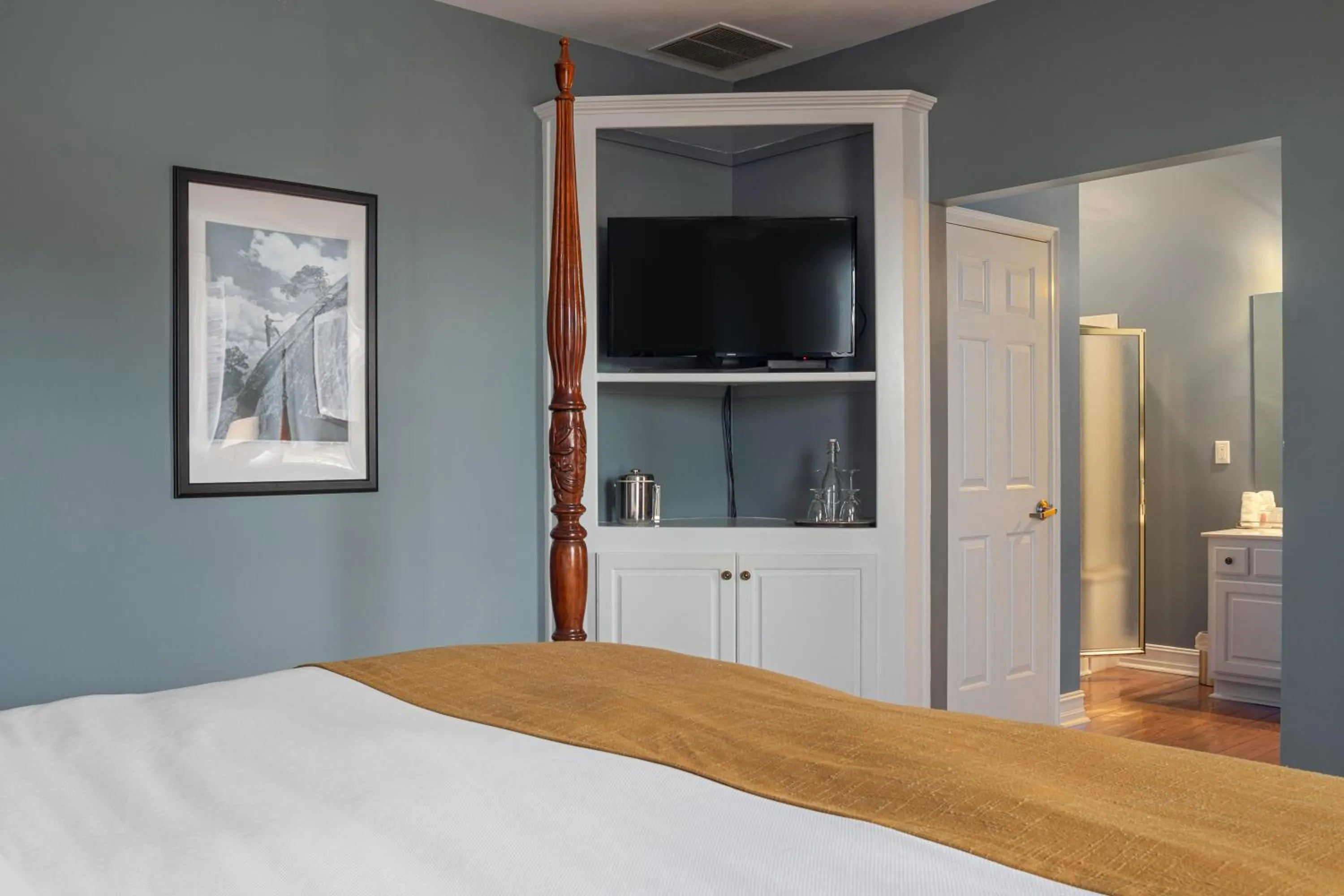 TV and multimedia, Bed in Stone Mountain Manor