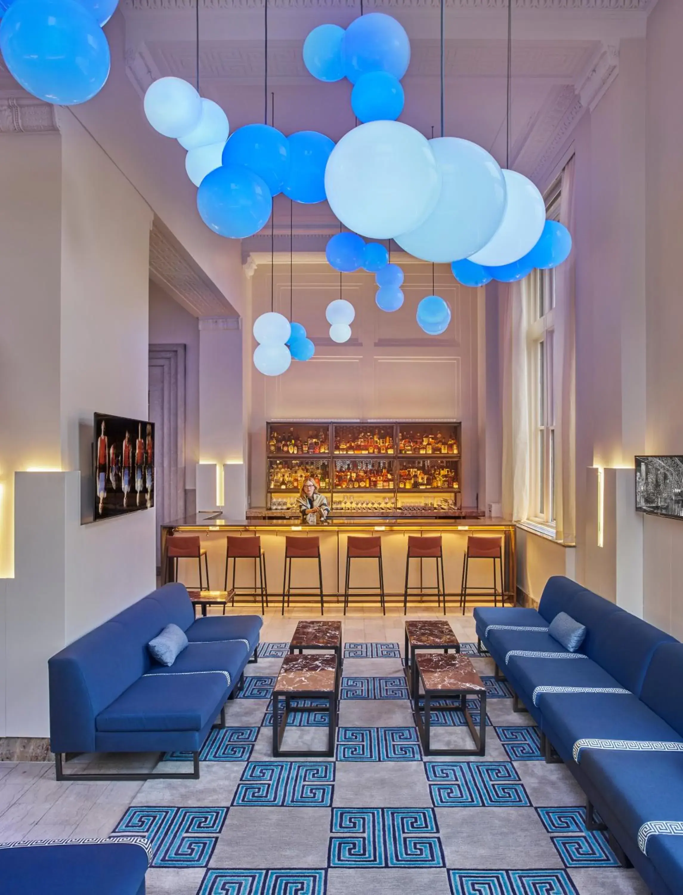 Lounge or bar in 21c Museum Hotel Lexington Lounge or bar in 21c Museum Hotel Lexington