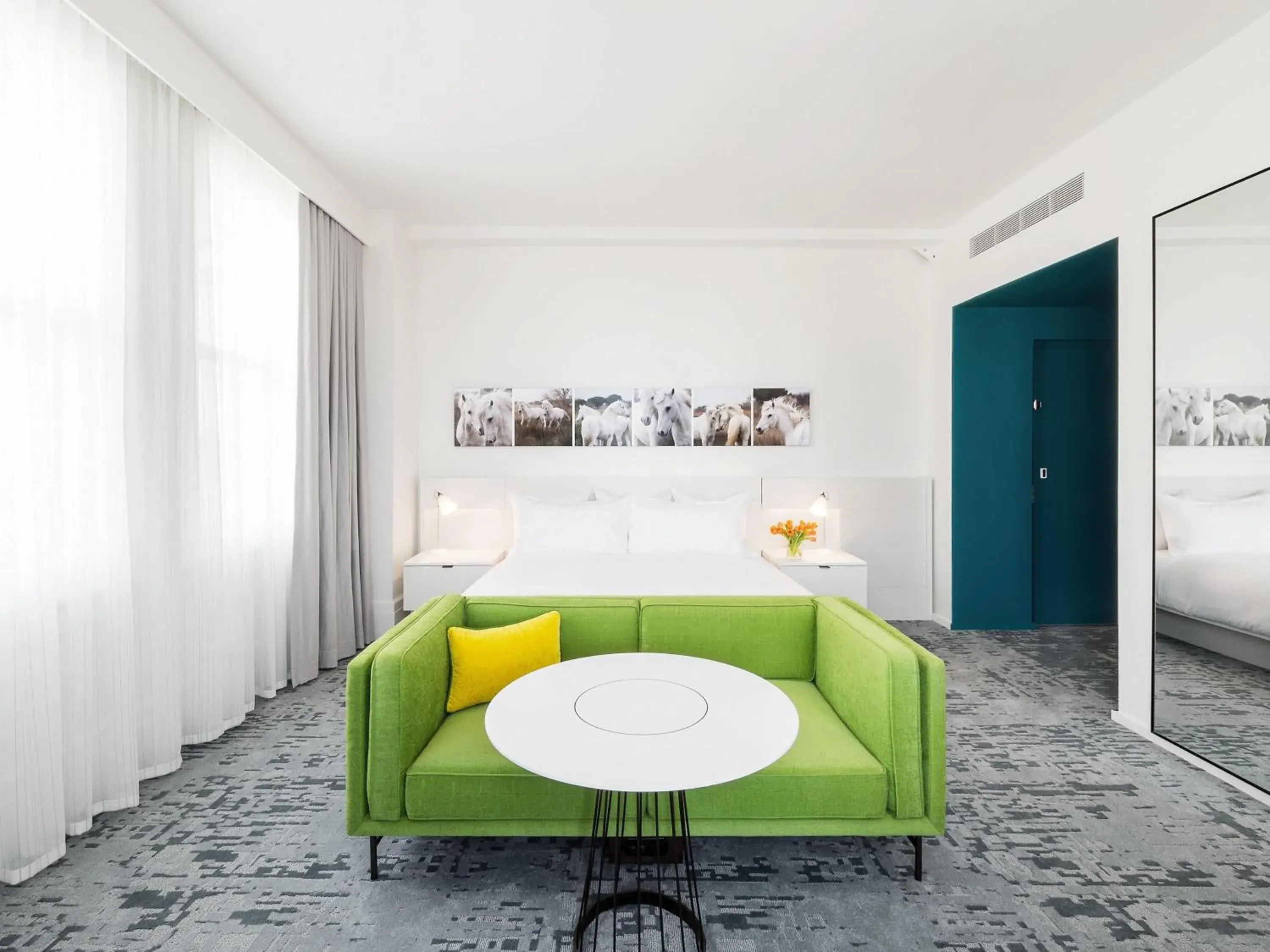 Bedroom in 21c Museum Hotel Lexington Bedroom in 21c Museum Hotel Lexington