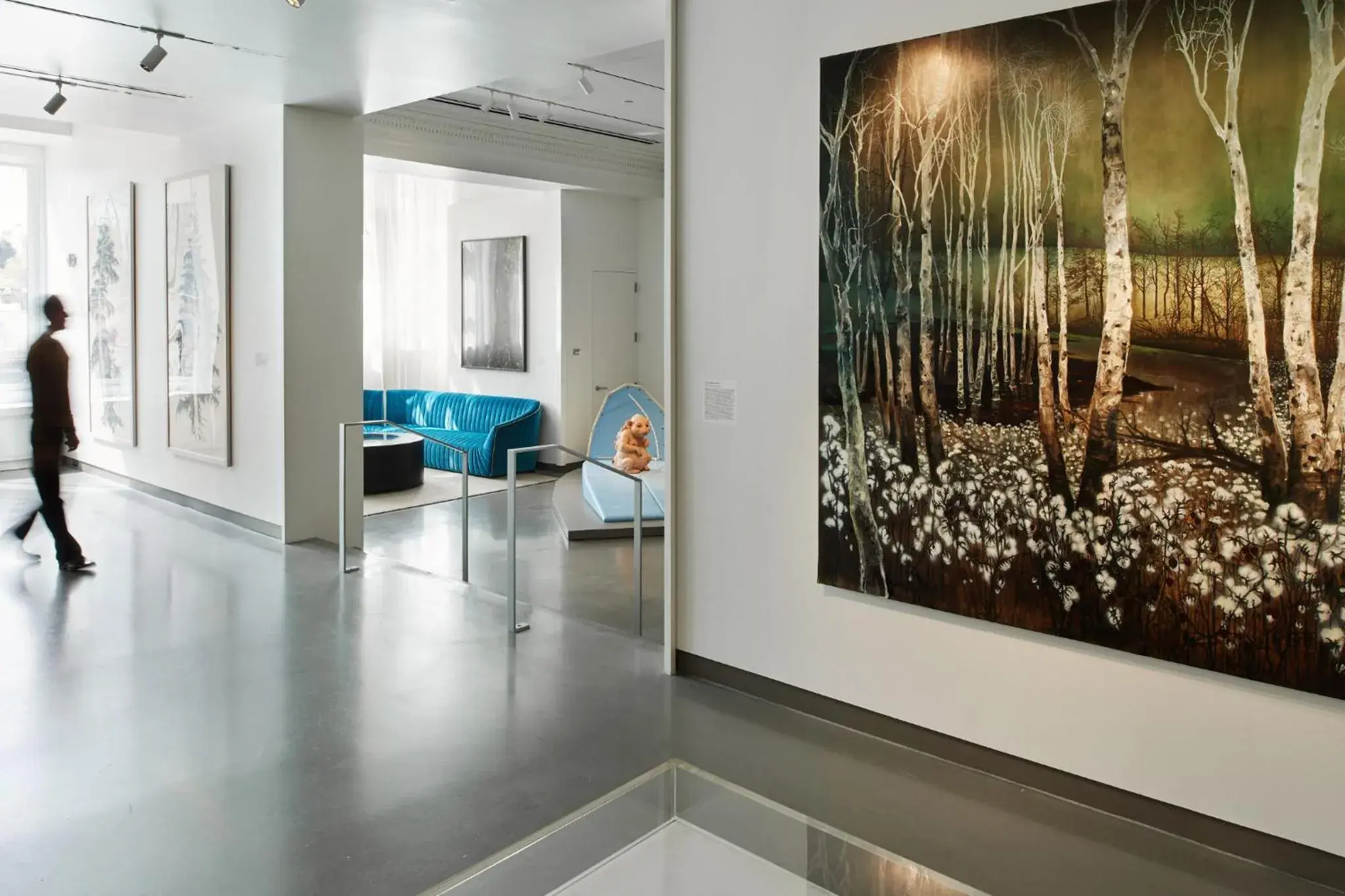 Lobby or reception in 21c Museum Hotel Lexington Lobby or reception in 21c Museum Hotel Lexington