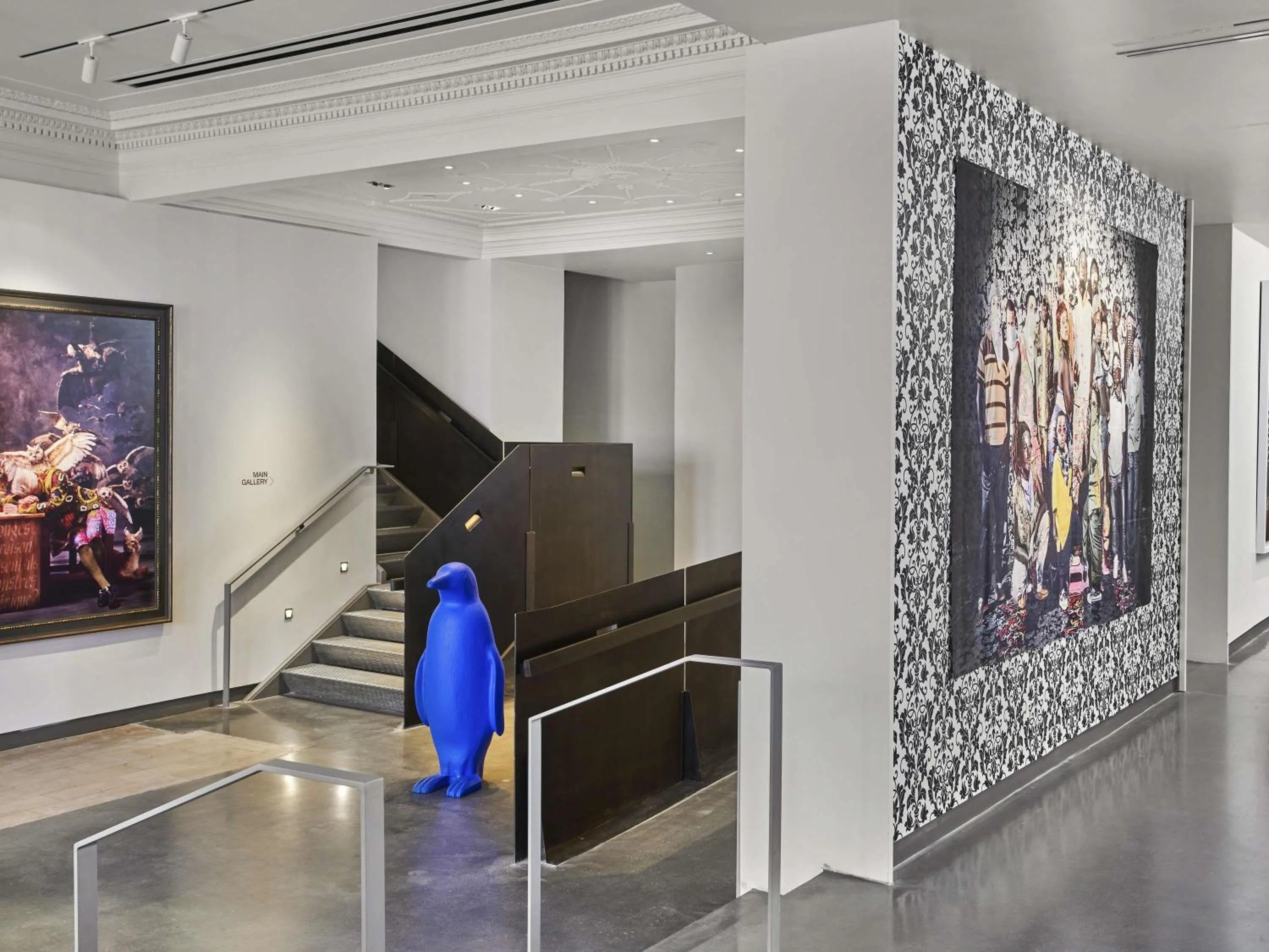 Property building in 21c Museum Hotel Lexington