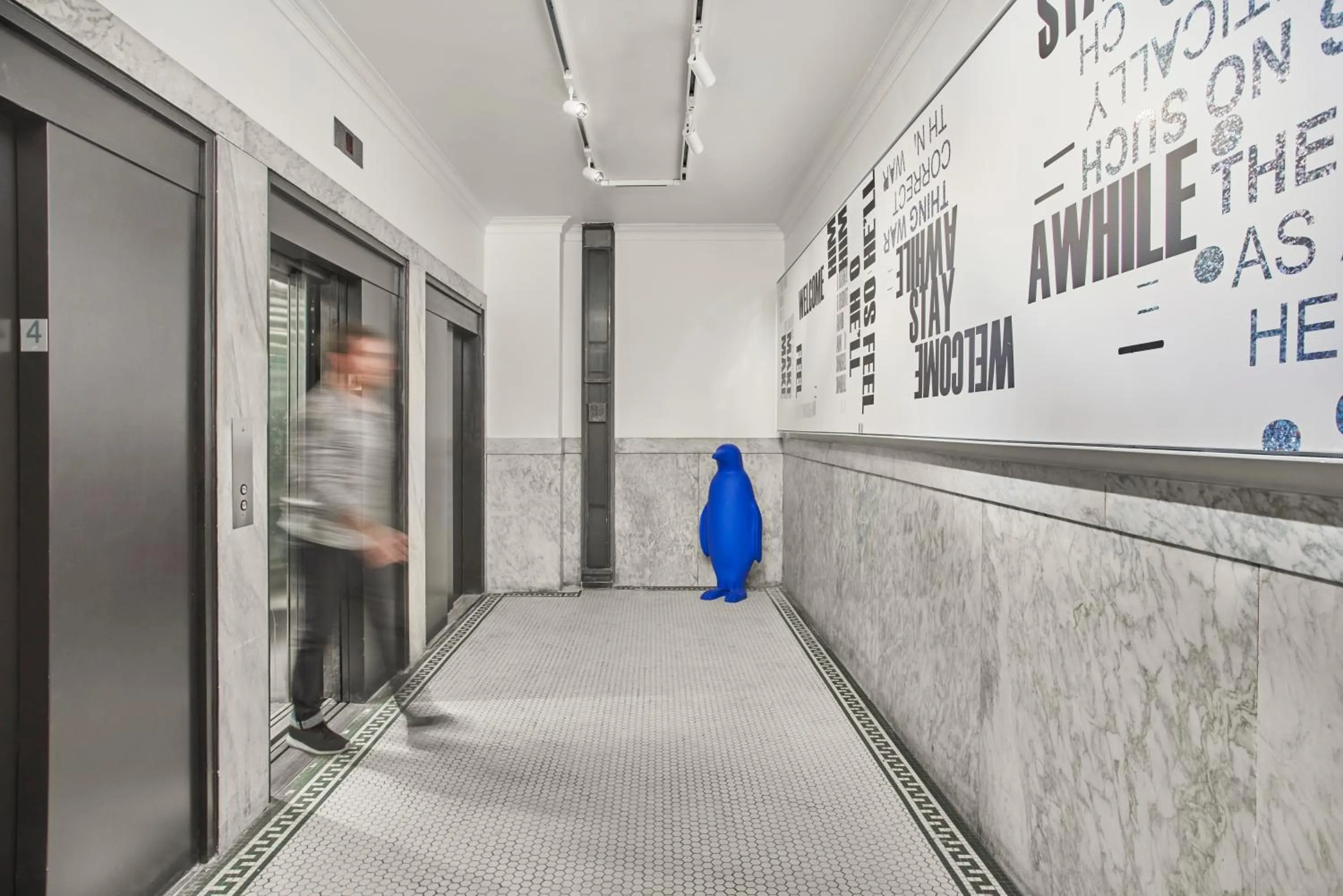 Decorative detail in 21c Museum Hotel Lexington