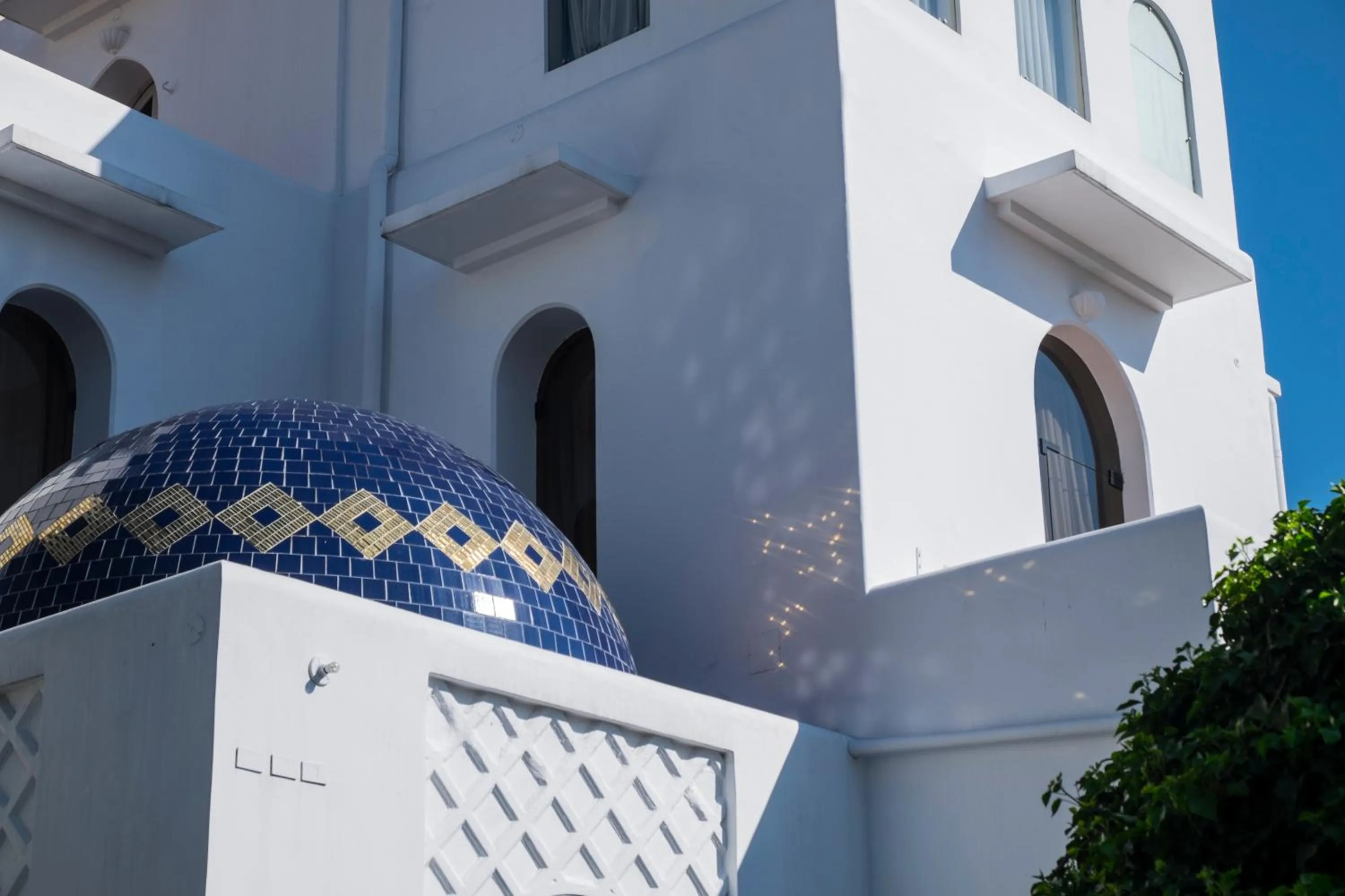 Decorative detail in La Coupole Hotel