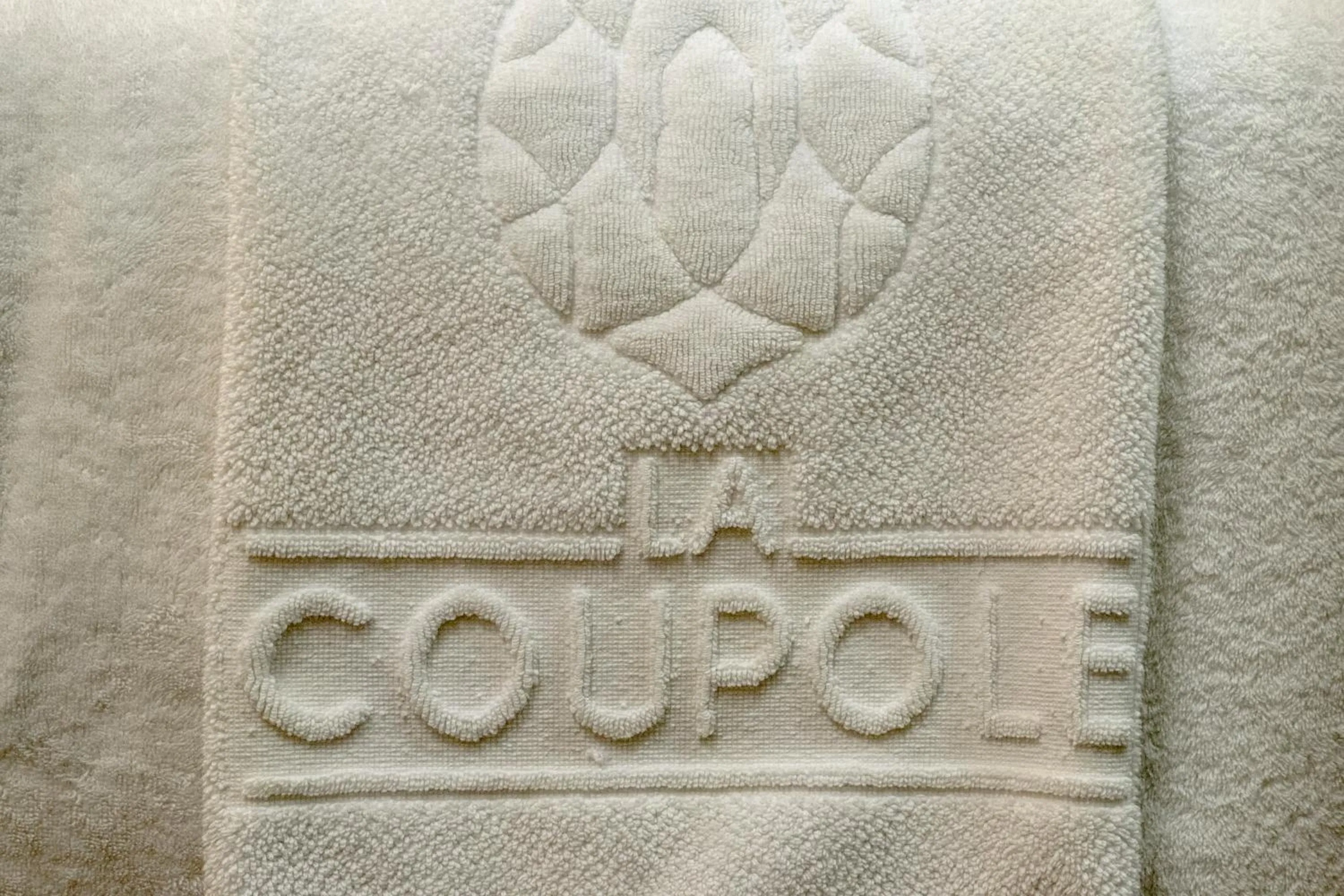Decorative detail in La Coupole Hotel