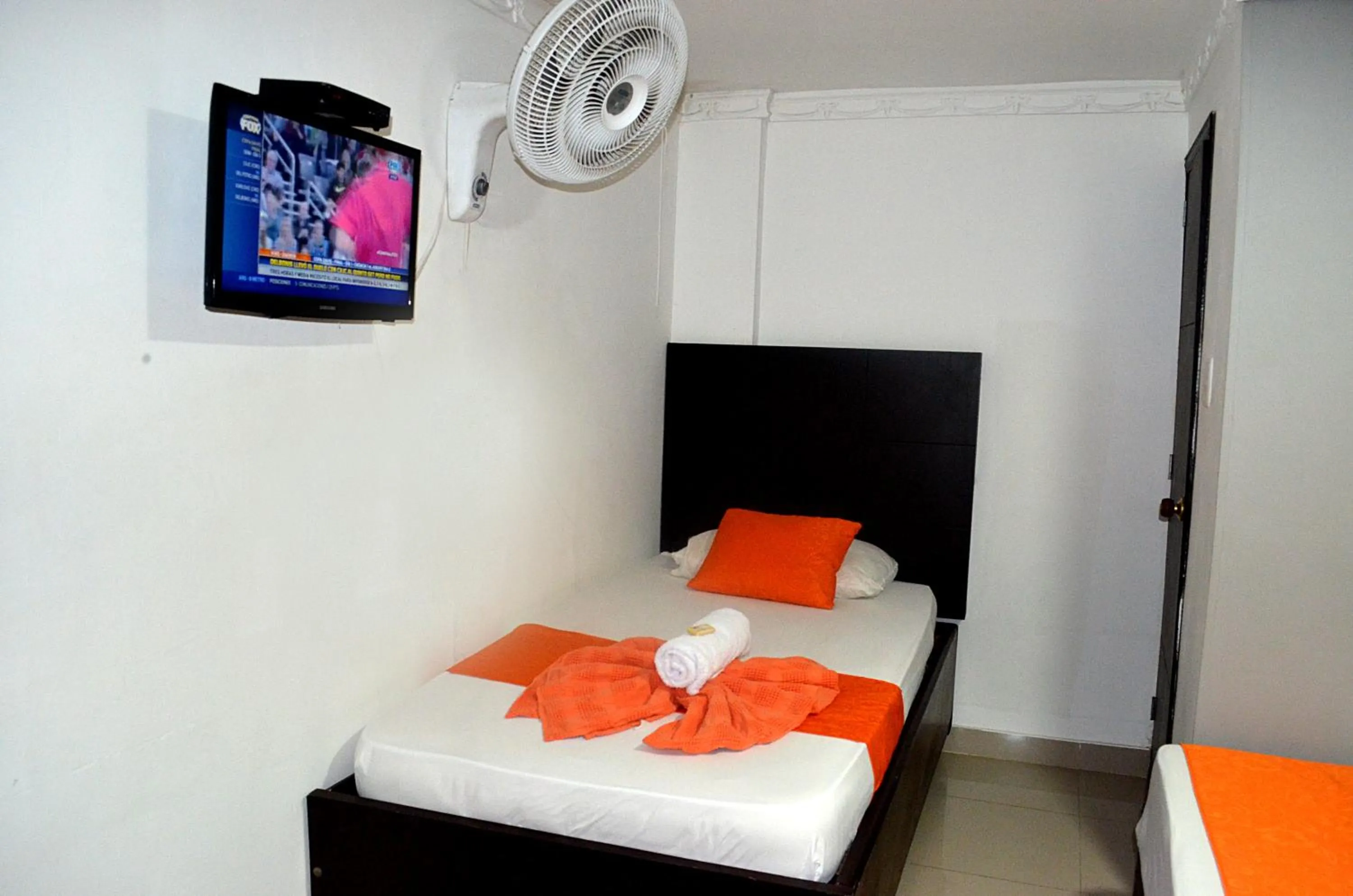 Bedroom, Bed in Hotel San Marcos Barranquilla
