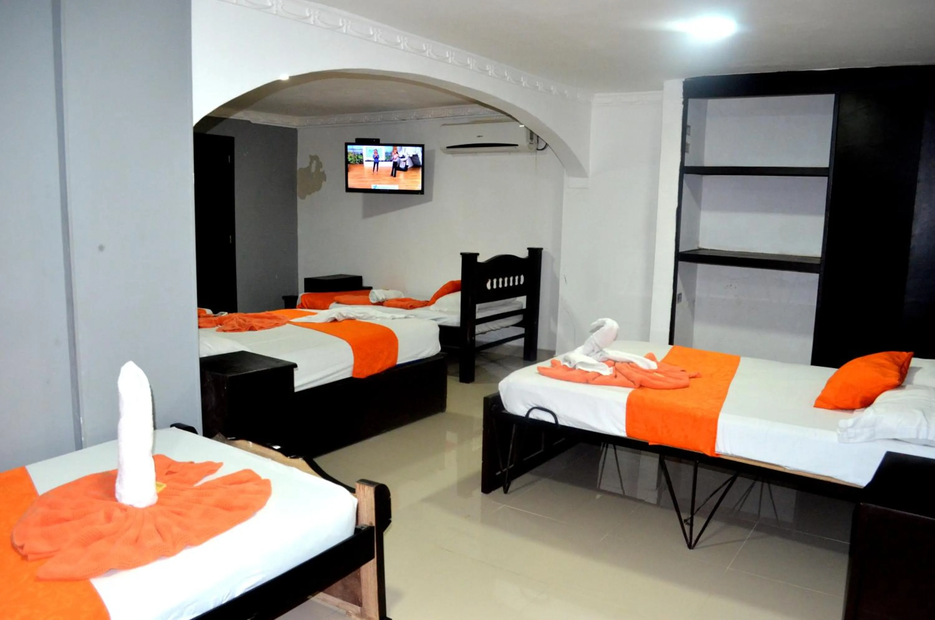 Bed in Hotel San Marcos Barranquilla