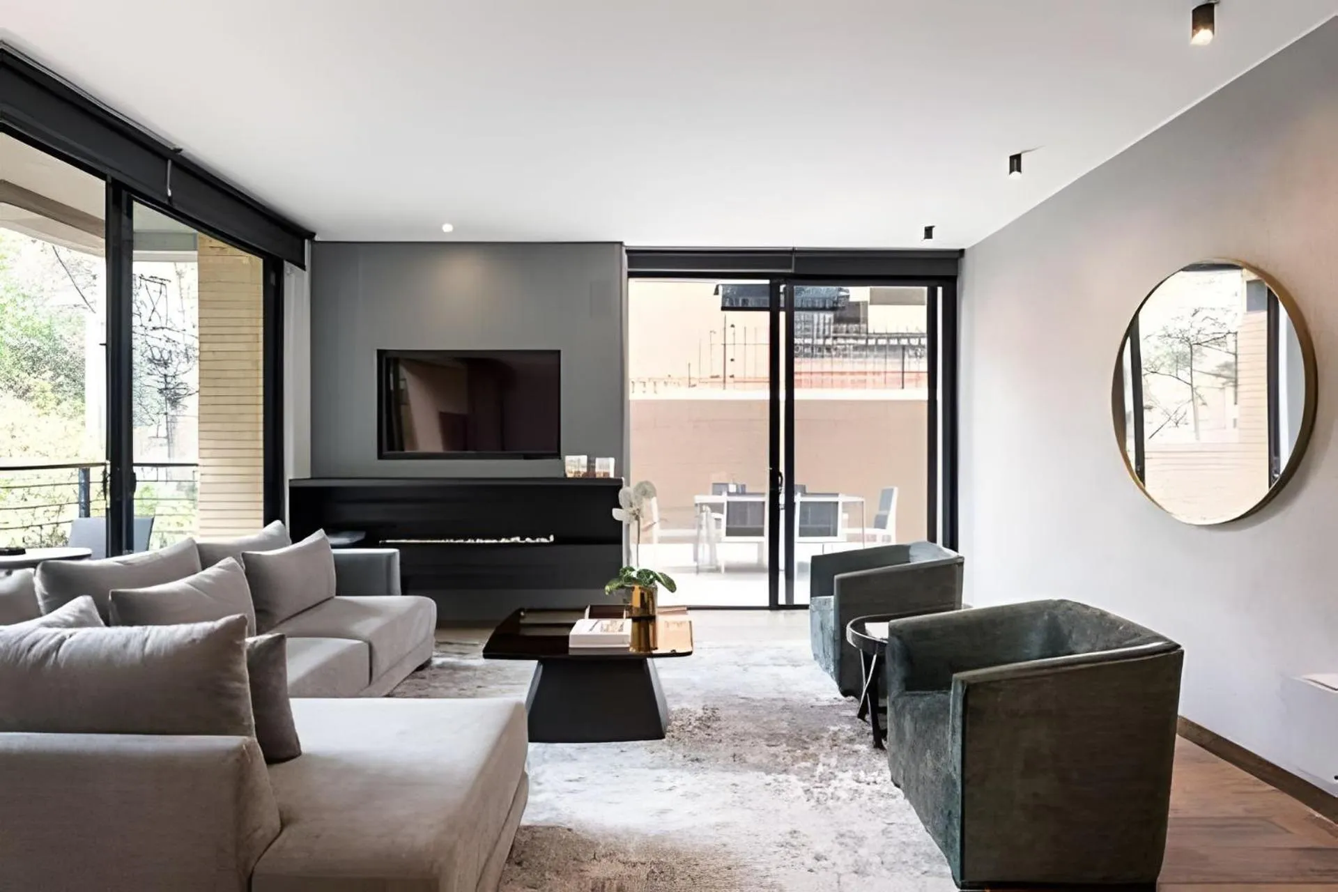 Living room in Attik Luxury Apts