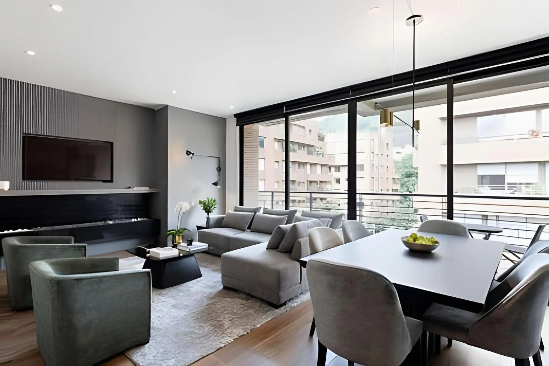 Living room in Attik Luxury Apts