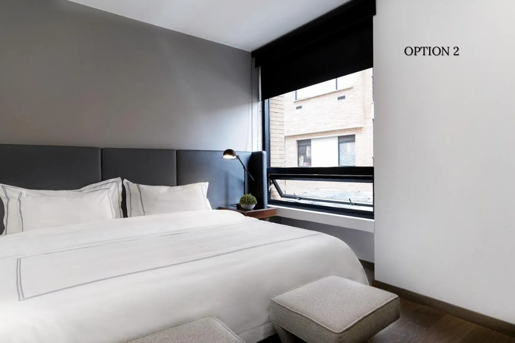 Bed in Attik Luxury Apts