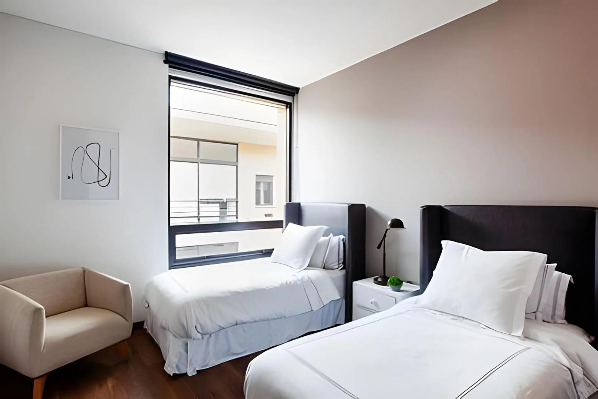 Bedroom, Bed in Attik Luxury Apts