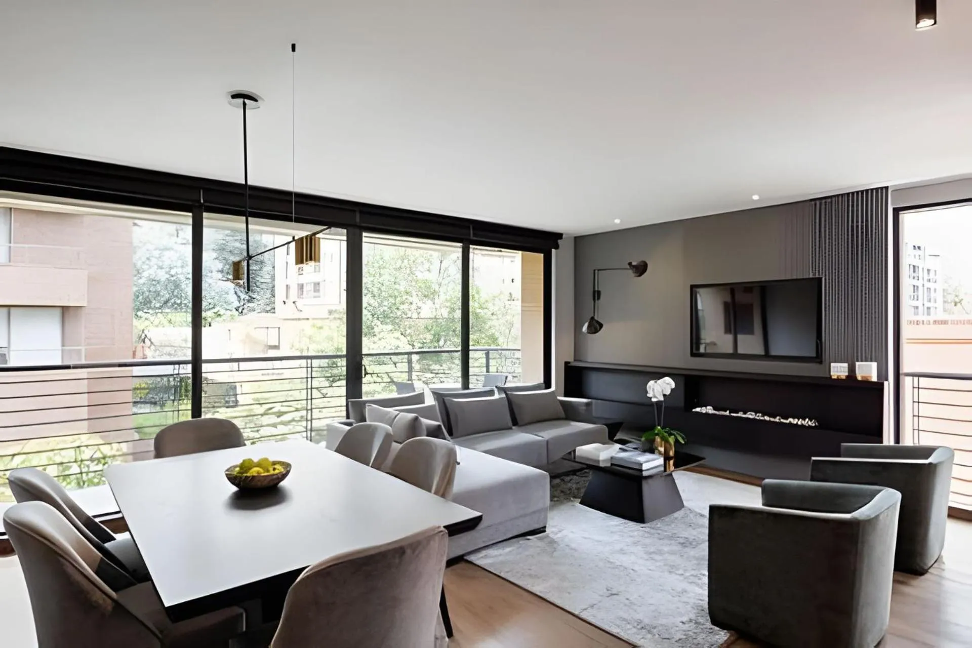 Living room in Attik Luxury Apts