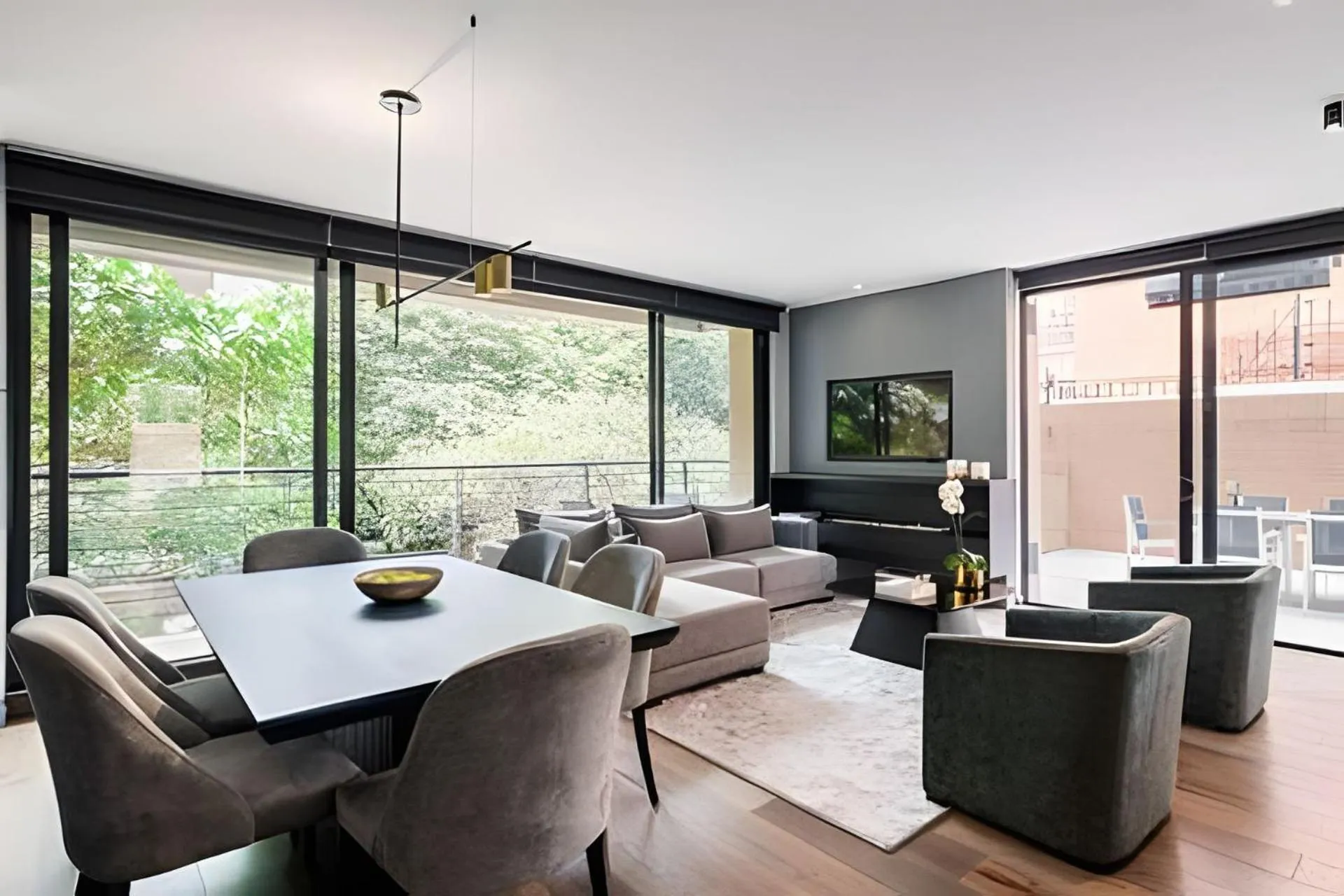 Living room in Attik Luxury Apts