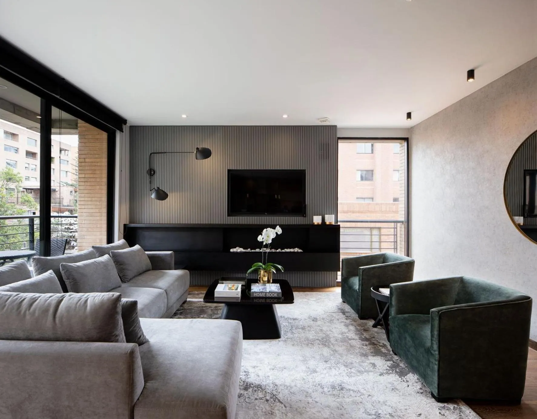 Living room in Attik Luxury Apts