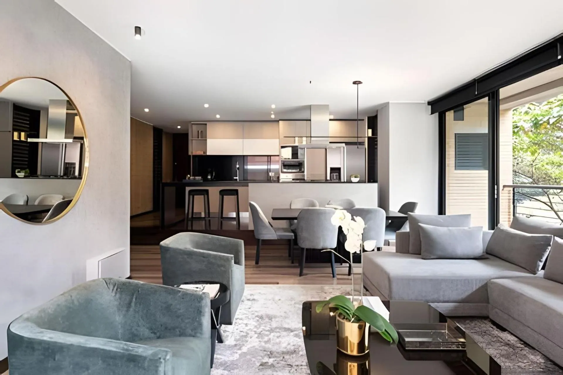 Living room in Attik Luxury Apts