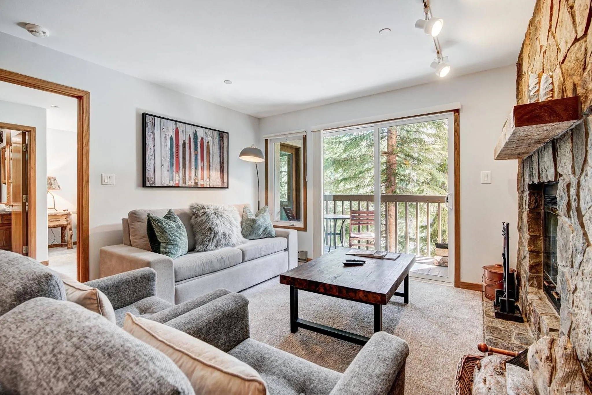 Living room in Townsend Place, A Vail Resorts Property