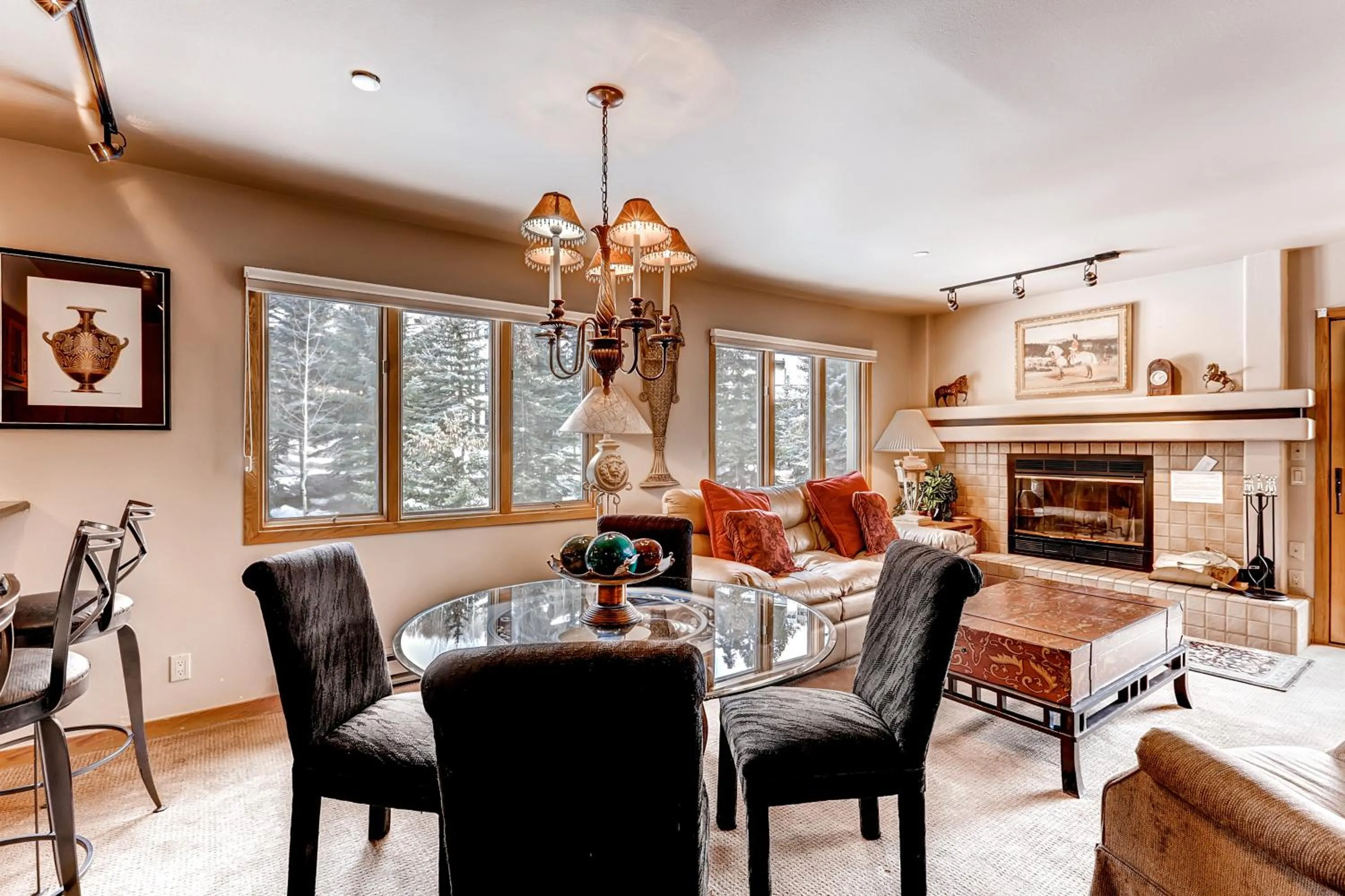 Living room in Townsend Place, A Vail Resorts Property