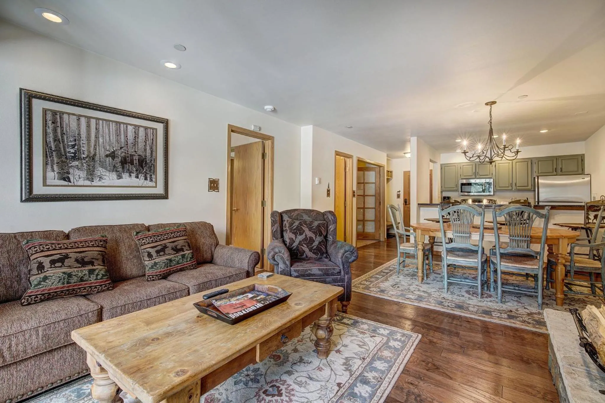 Living room in Townsend Place, A Vail Resorts Property