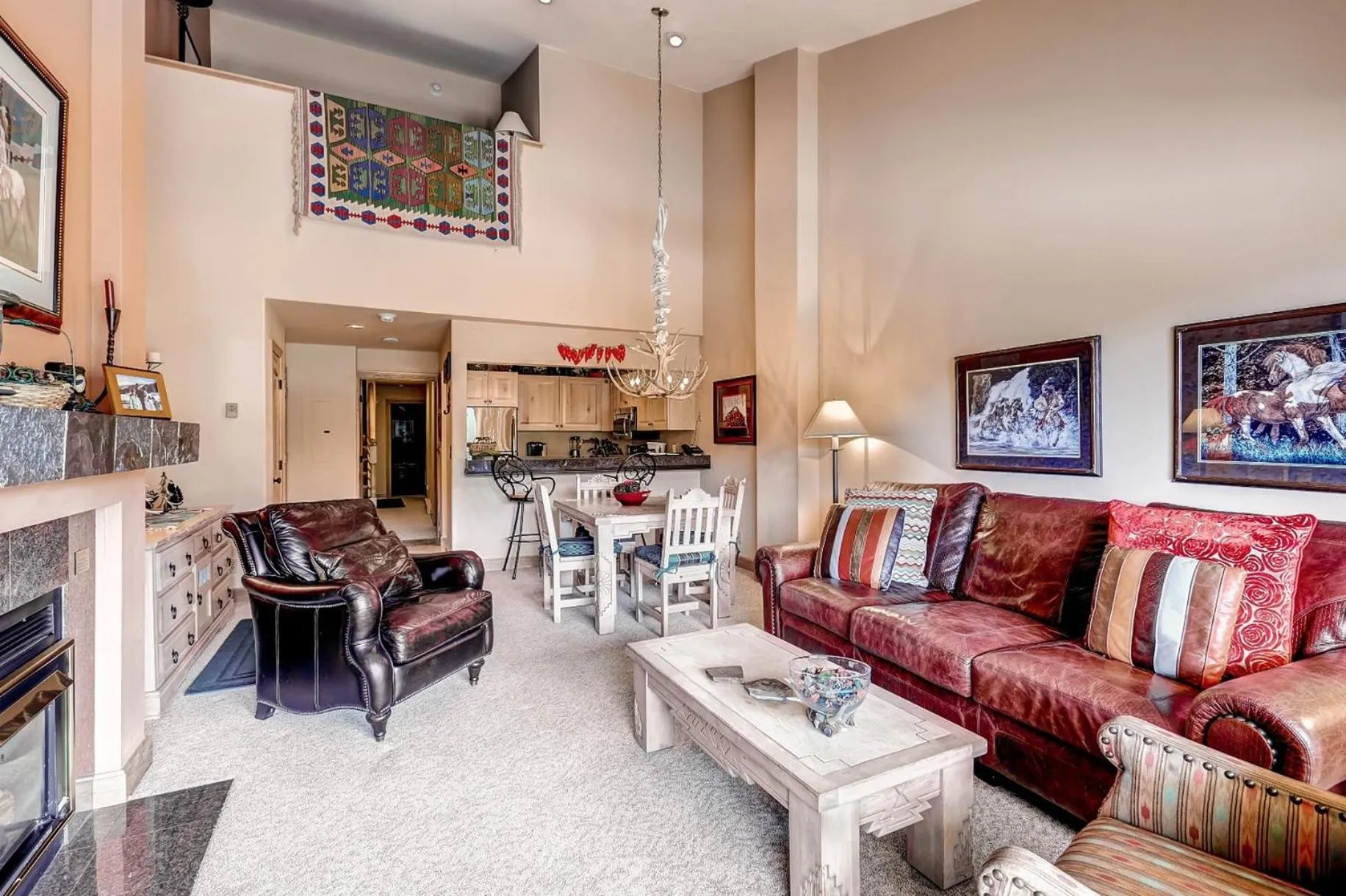 Living room in Seasons at Avon