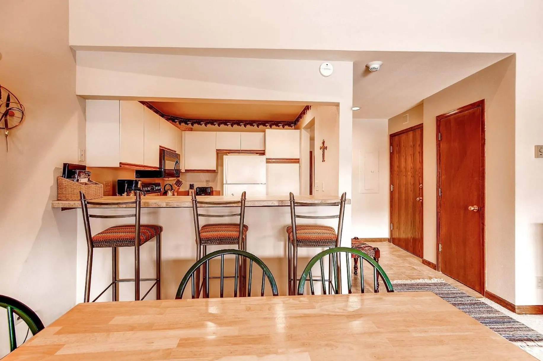 Communal kitchen in Seasons at Avon