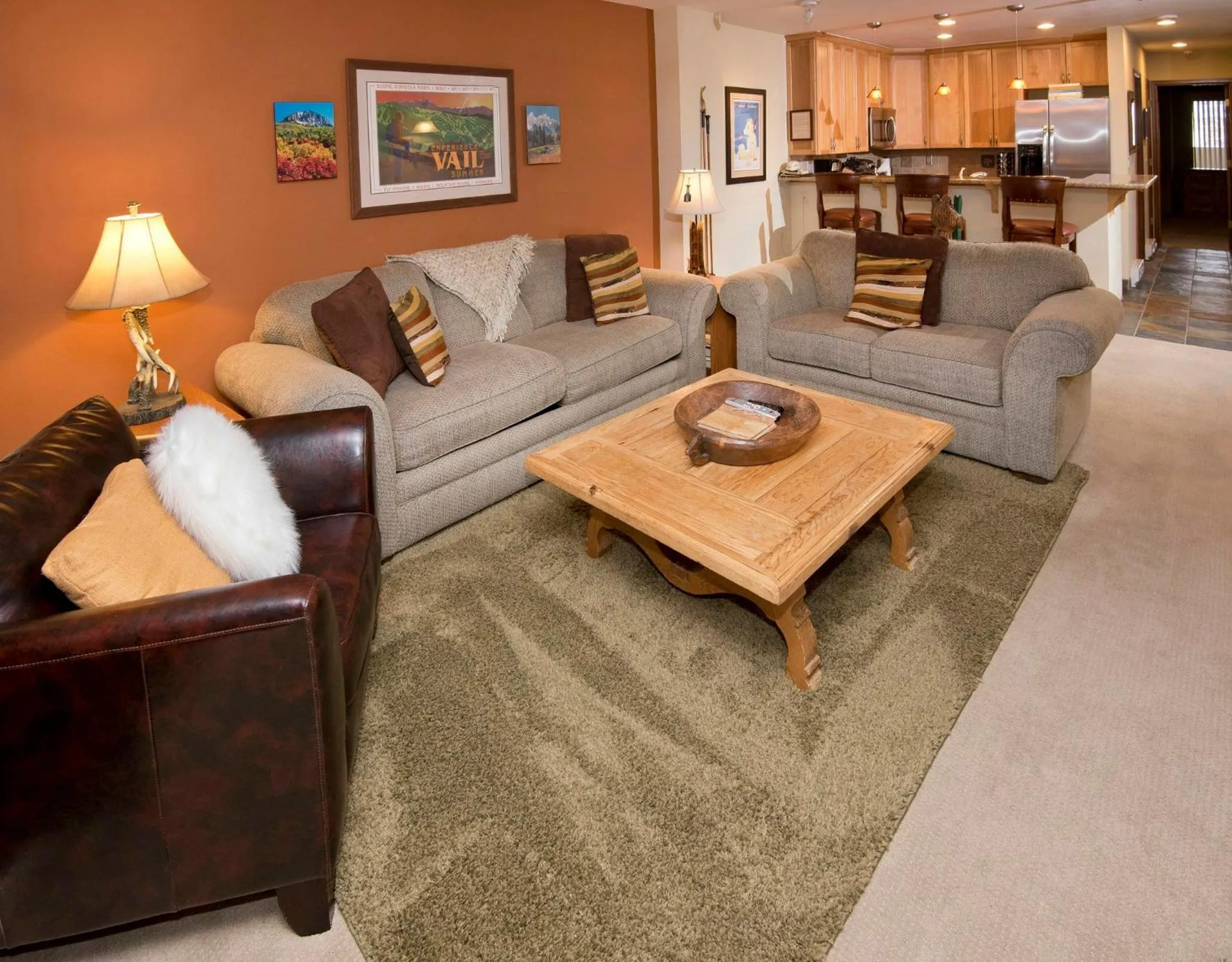 Living room in Seasons at Avon, A Vail Resorts Property