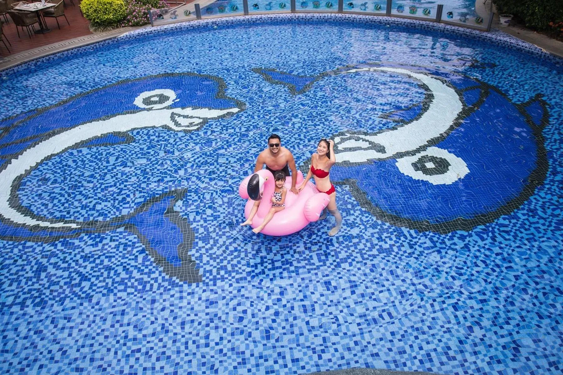 Swimming pool in Wyndham Sanya Bay