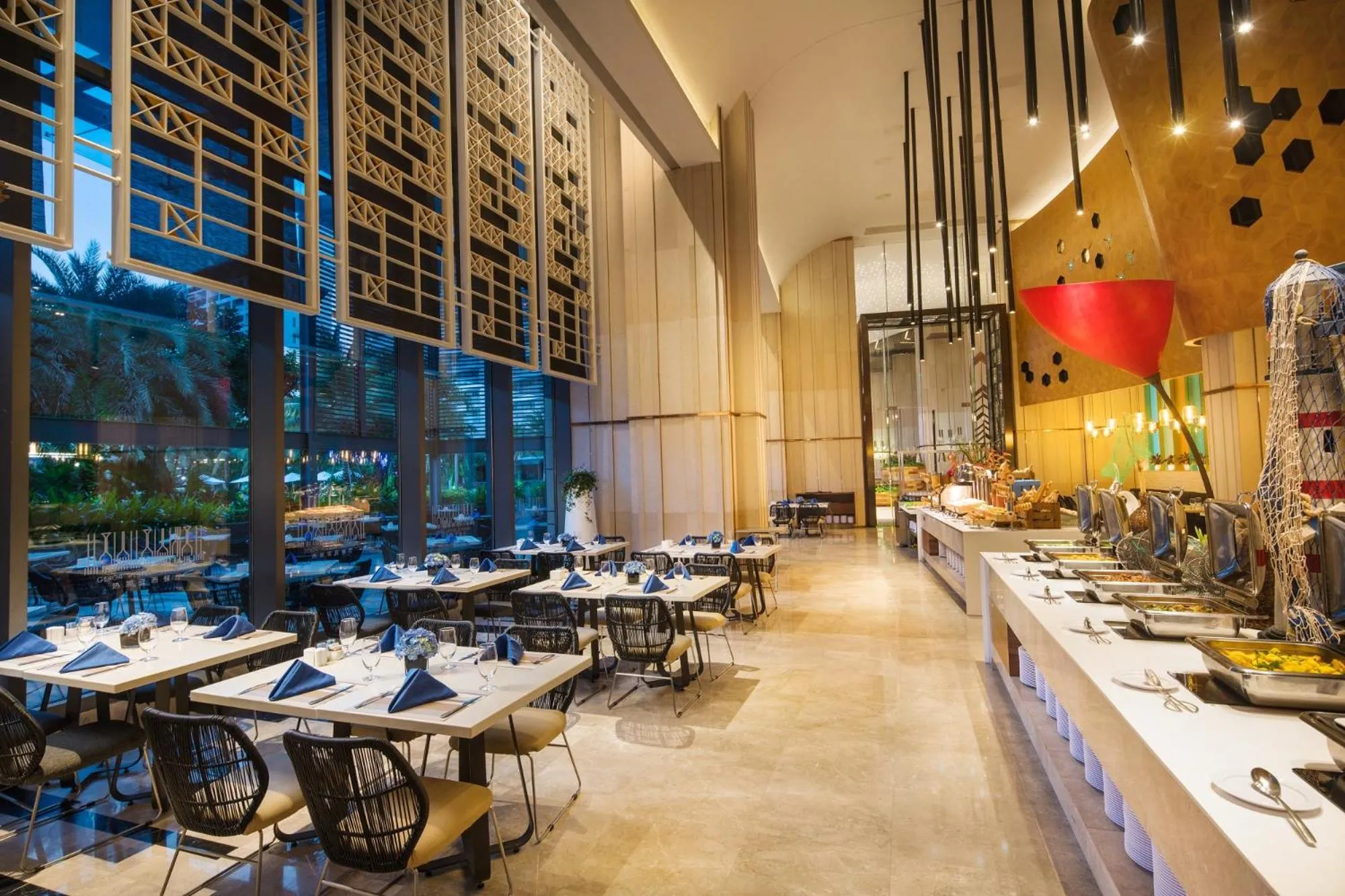 Restaurant/places to eat in Wyndham Sanya Bay