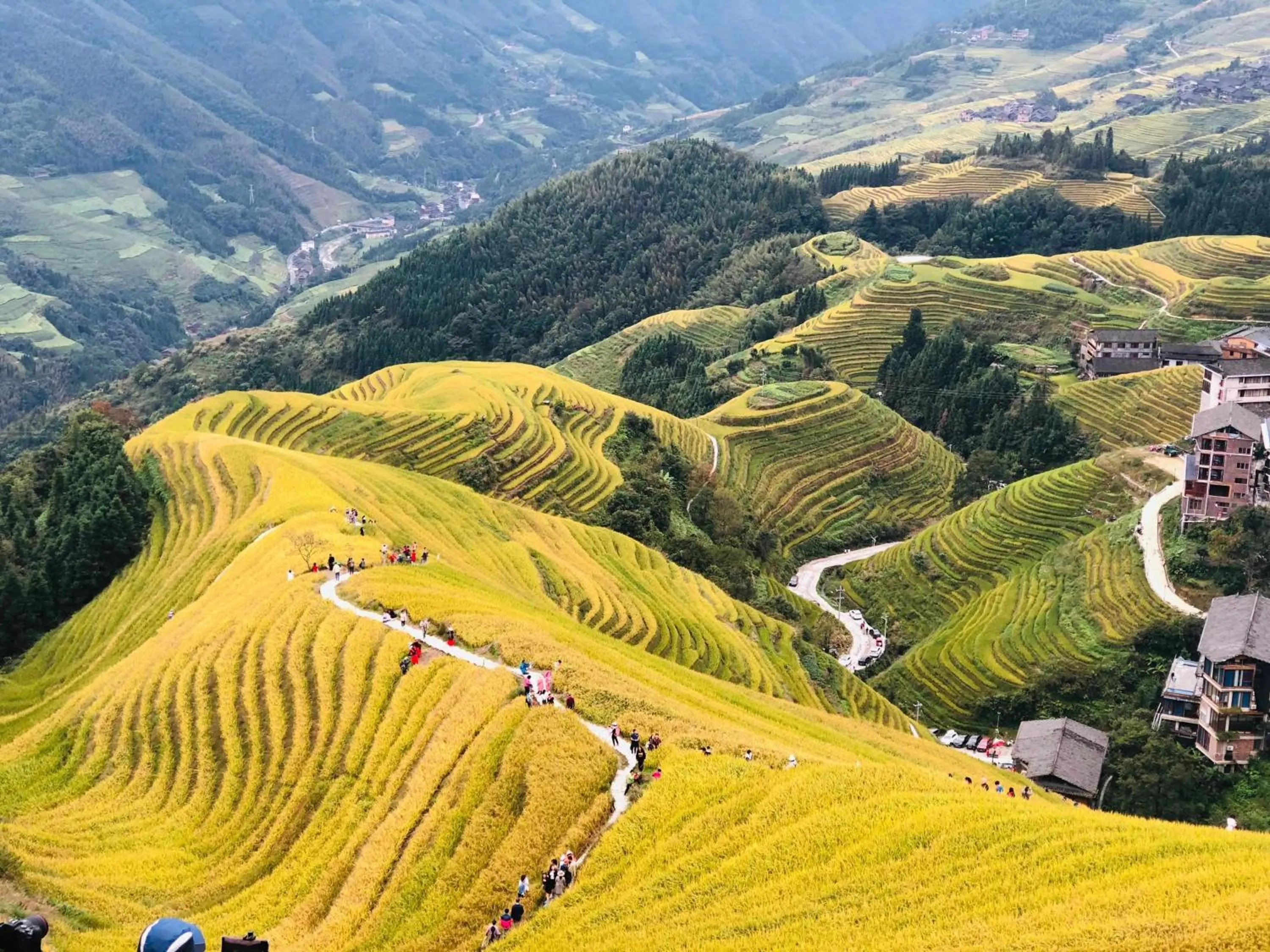 Mountain view in Wing Hotel Guilin- Pedestrian Street