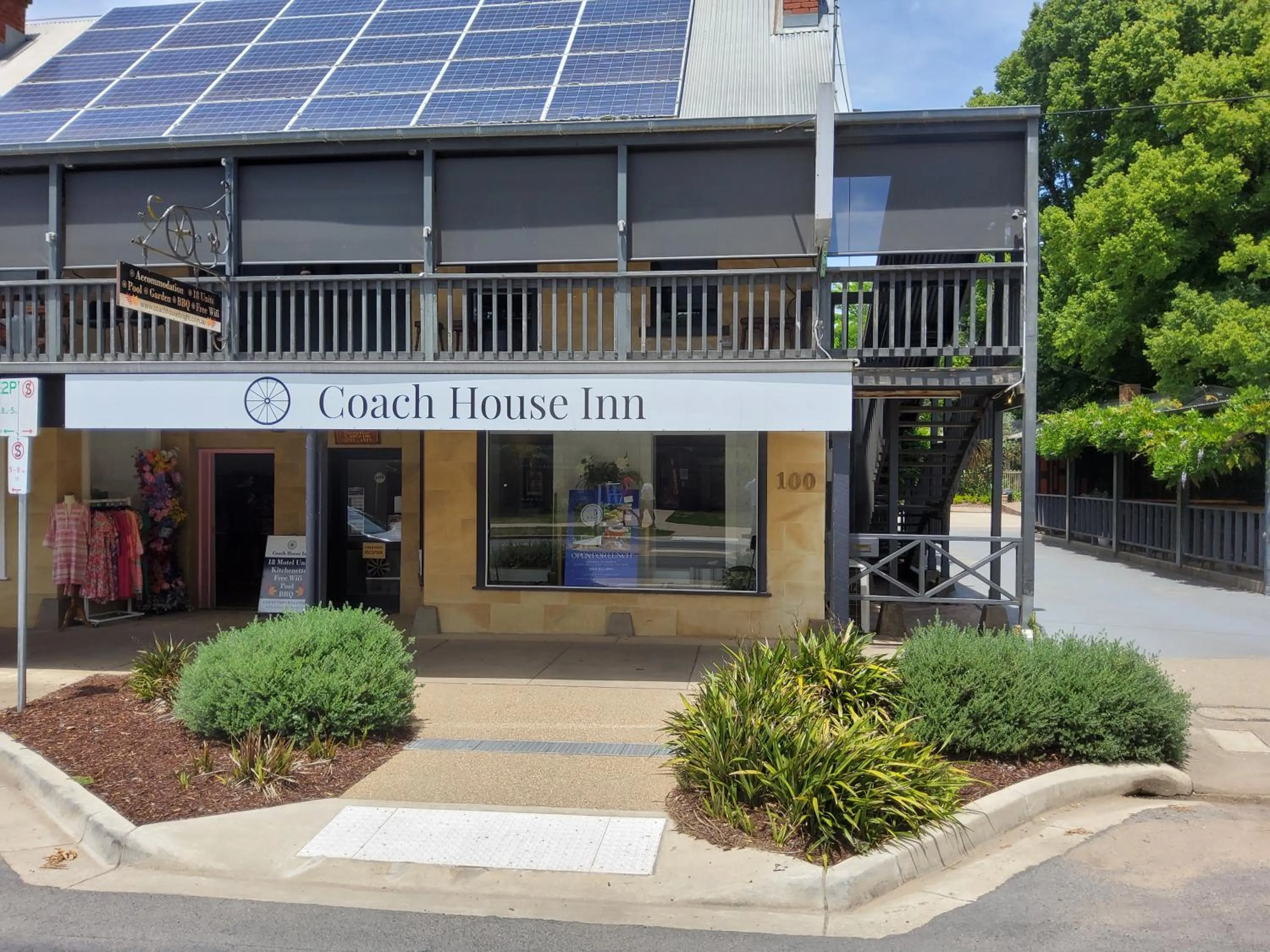 Property building in Coach House Inn