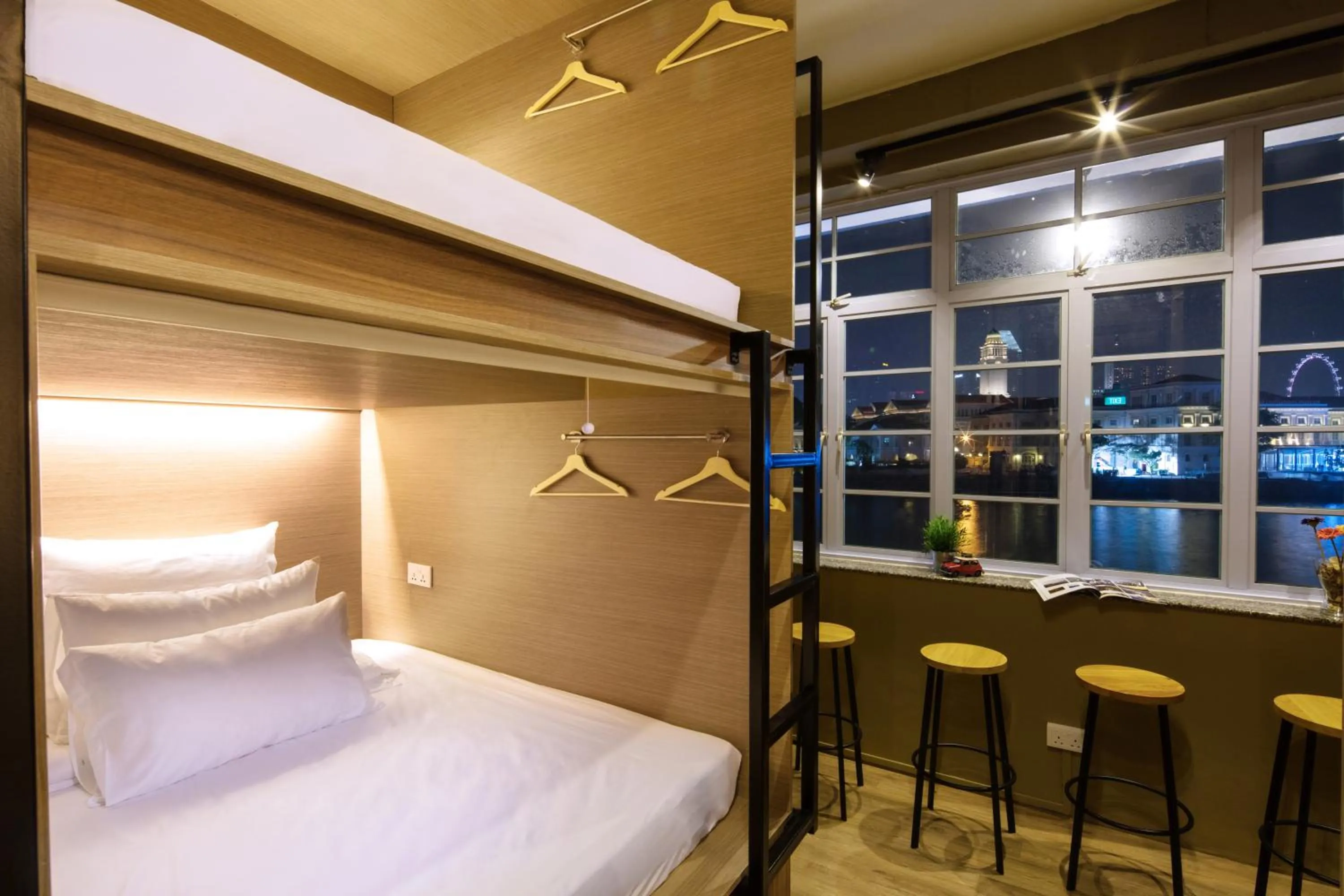 Bedroom, Bed in BEAT. Capsule Hostel @ Boat Quay