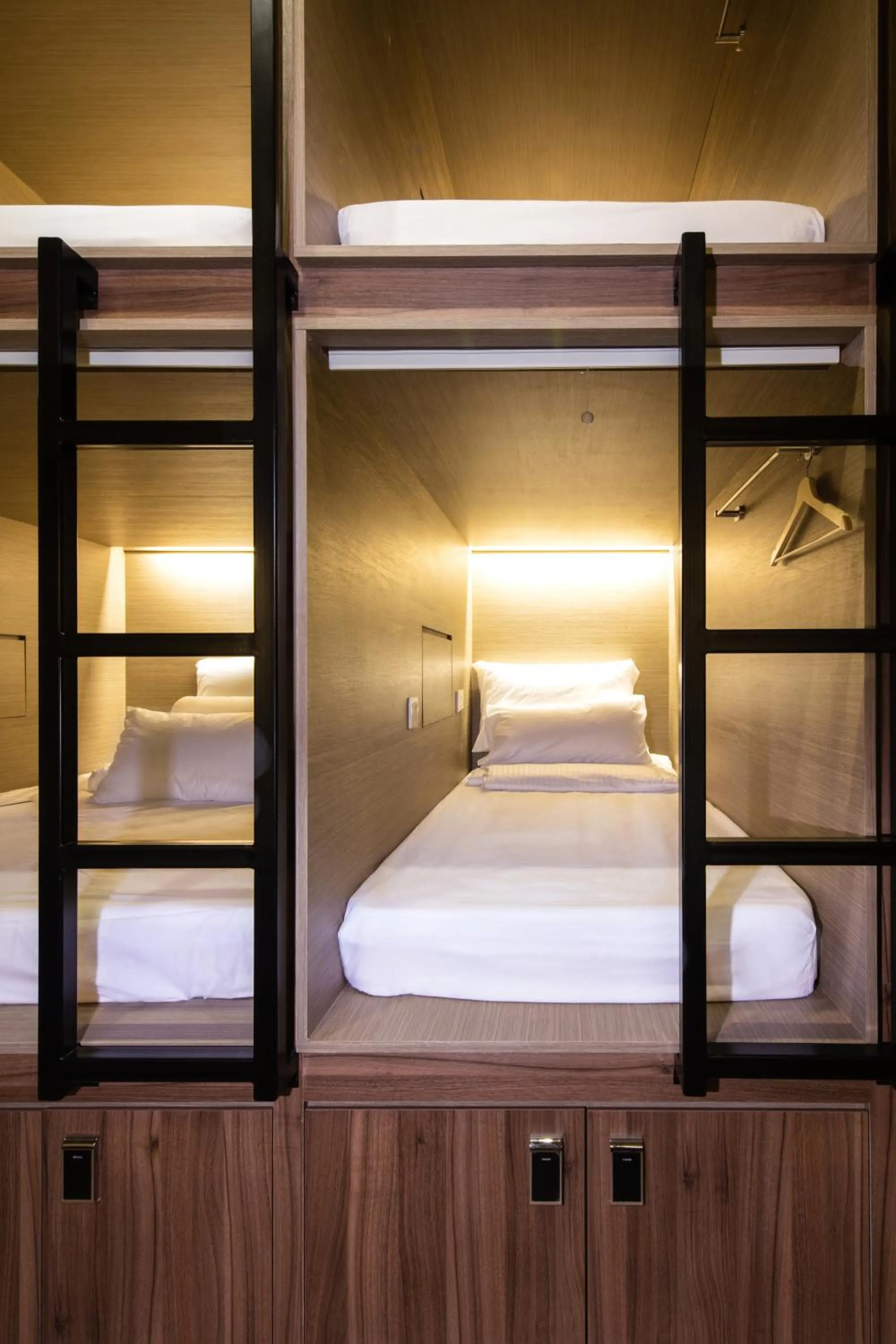 Bedroom, Bed in BEAT. Capsule Hostel @ Boat Quay
