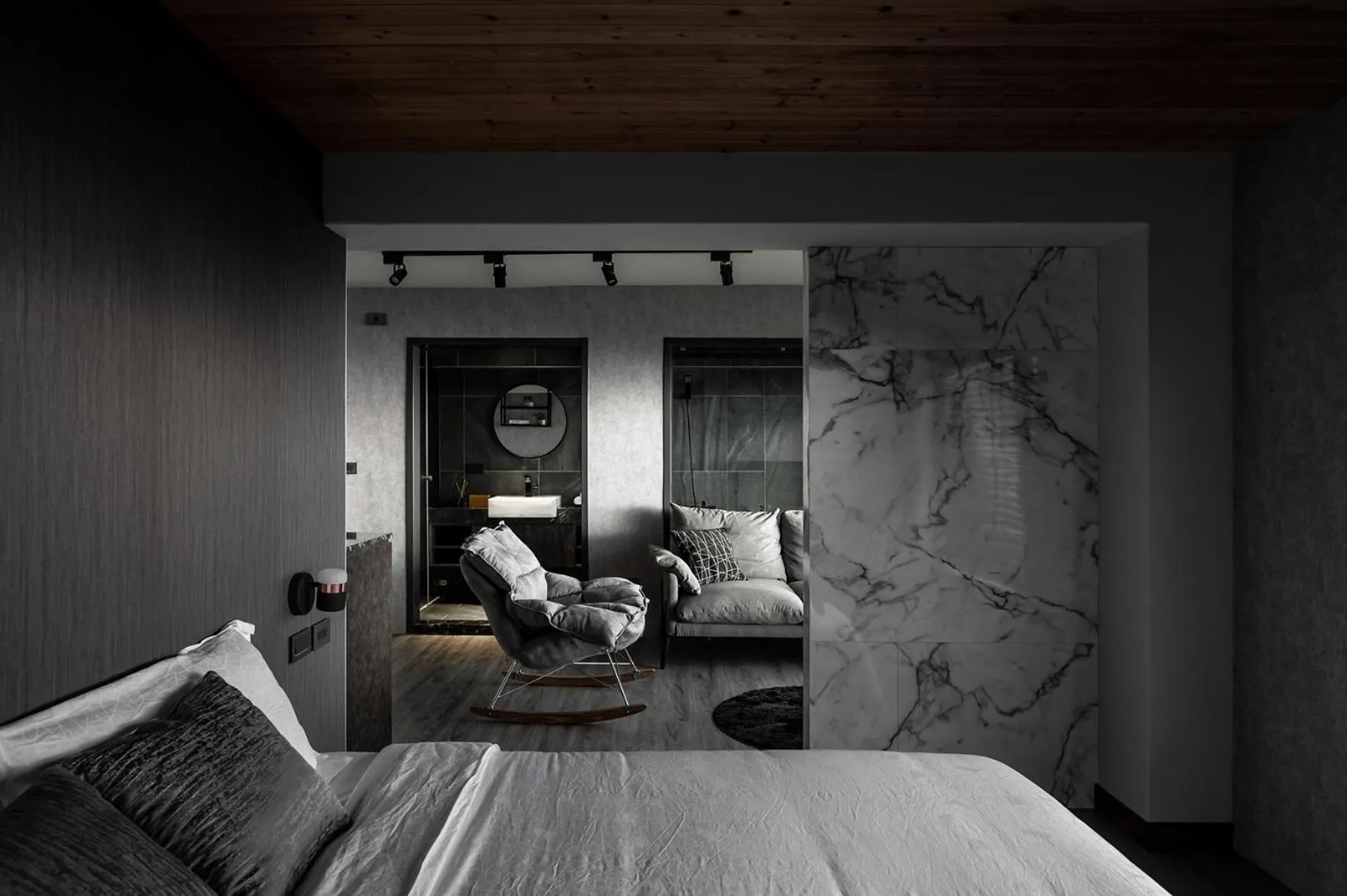 Bed in Something Easy Inn