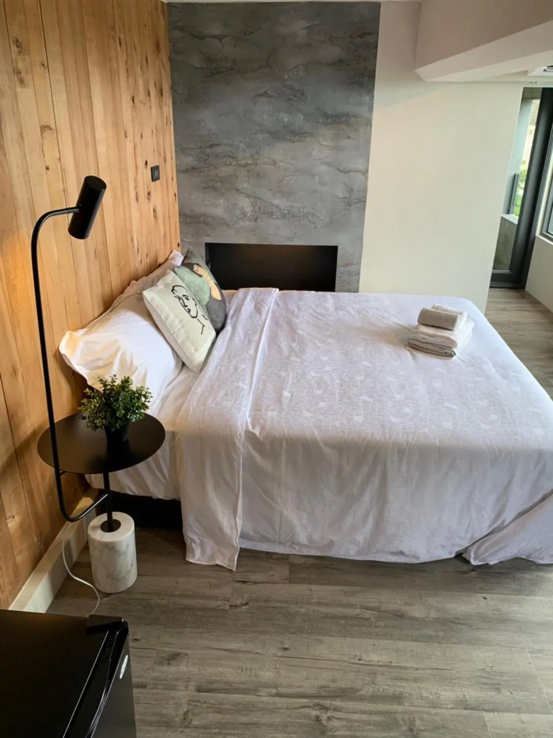 Bed in Something Easy Inn