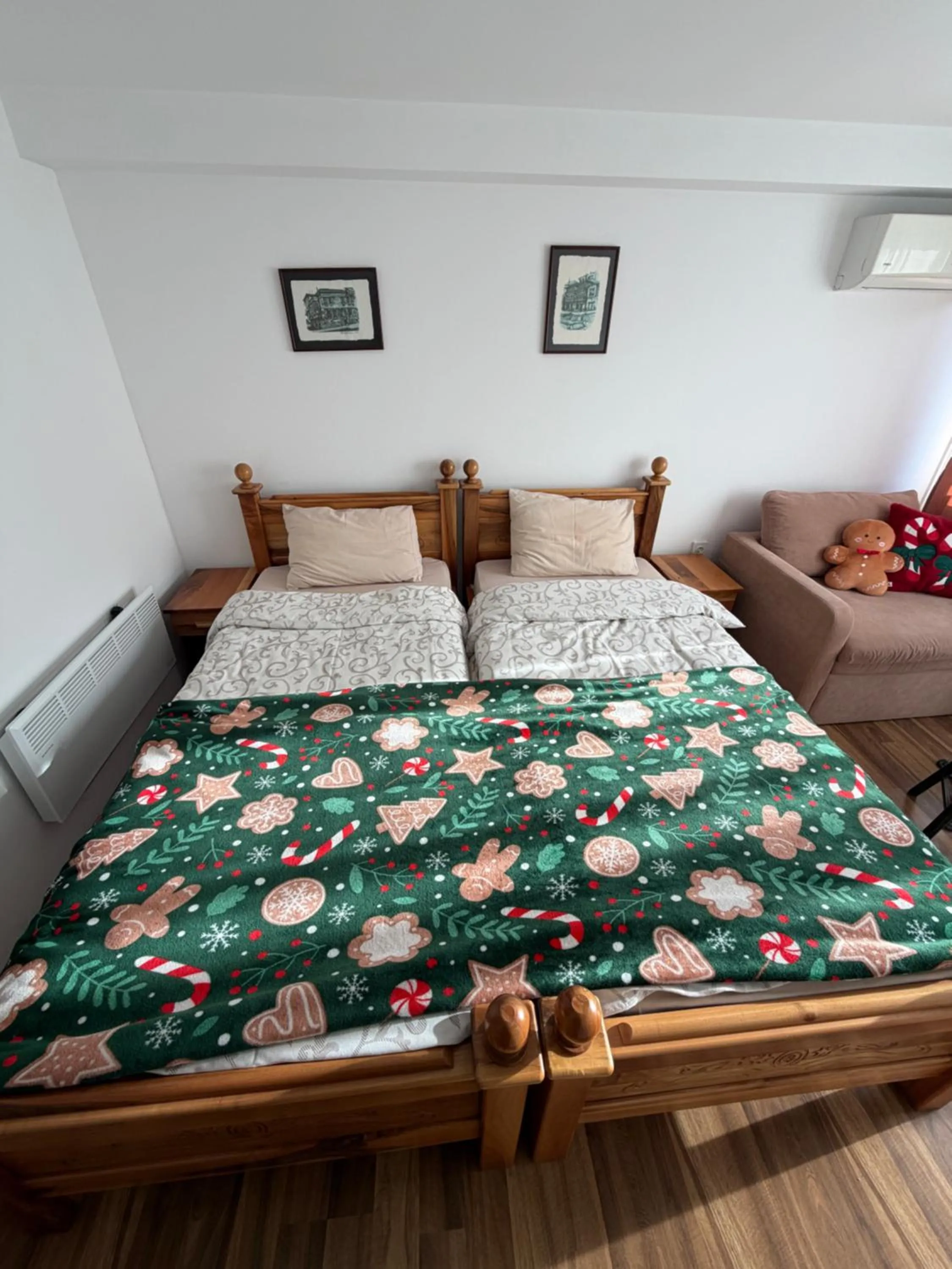 Bed in Villa Srma OHRİD