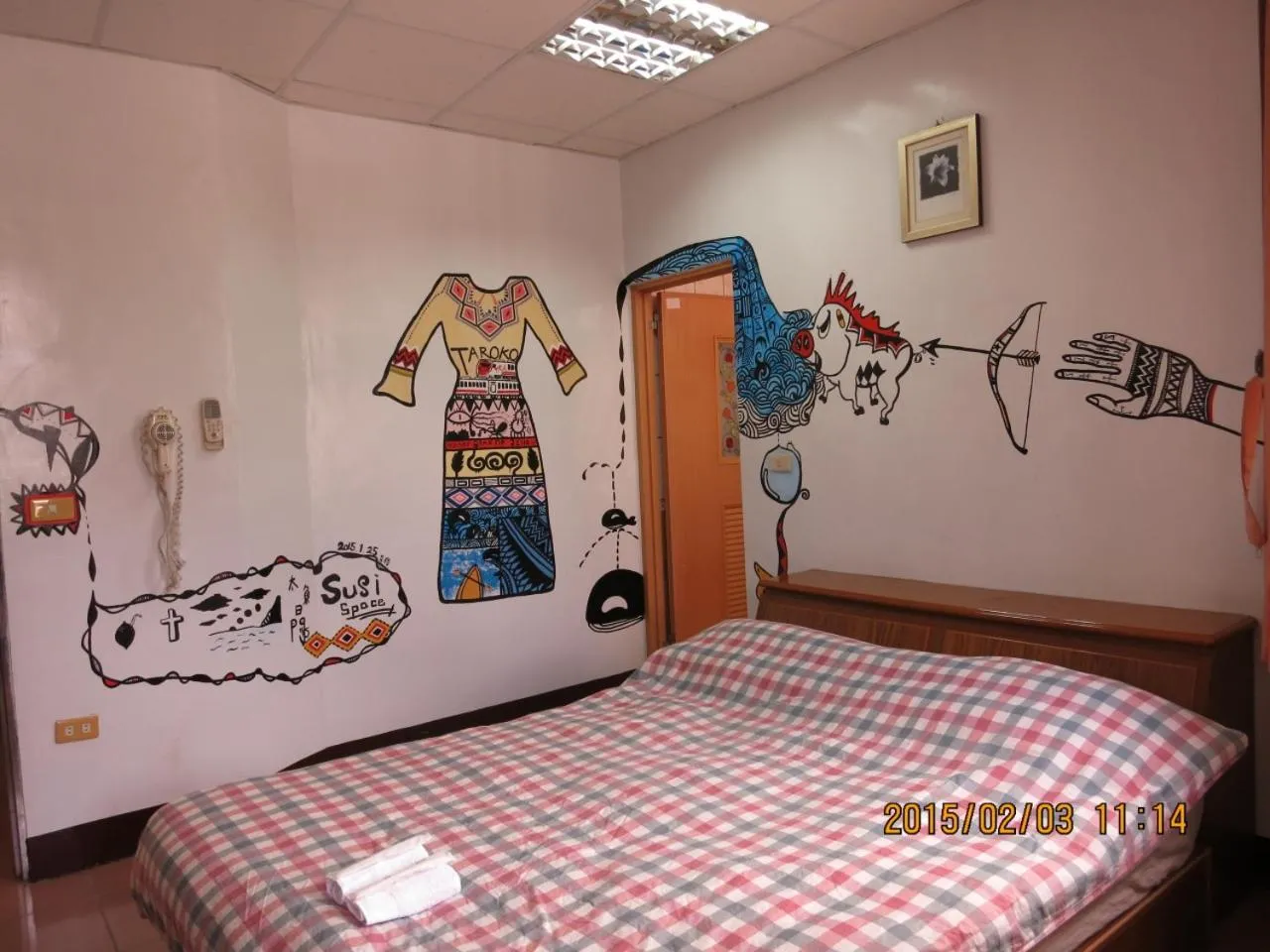 Bed in 太魯閣蘇西小空間 SusiSpace