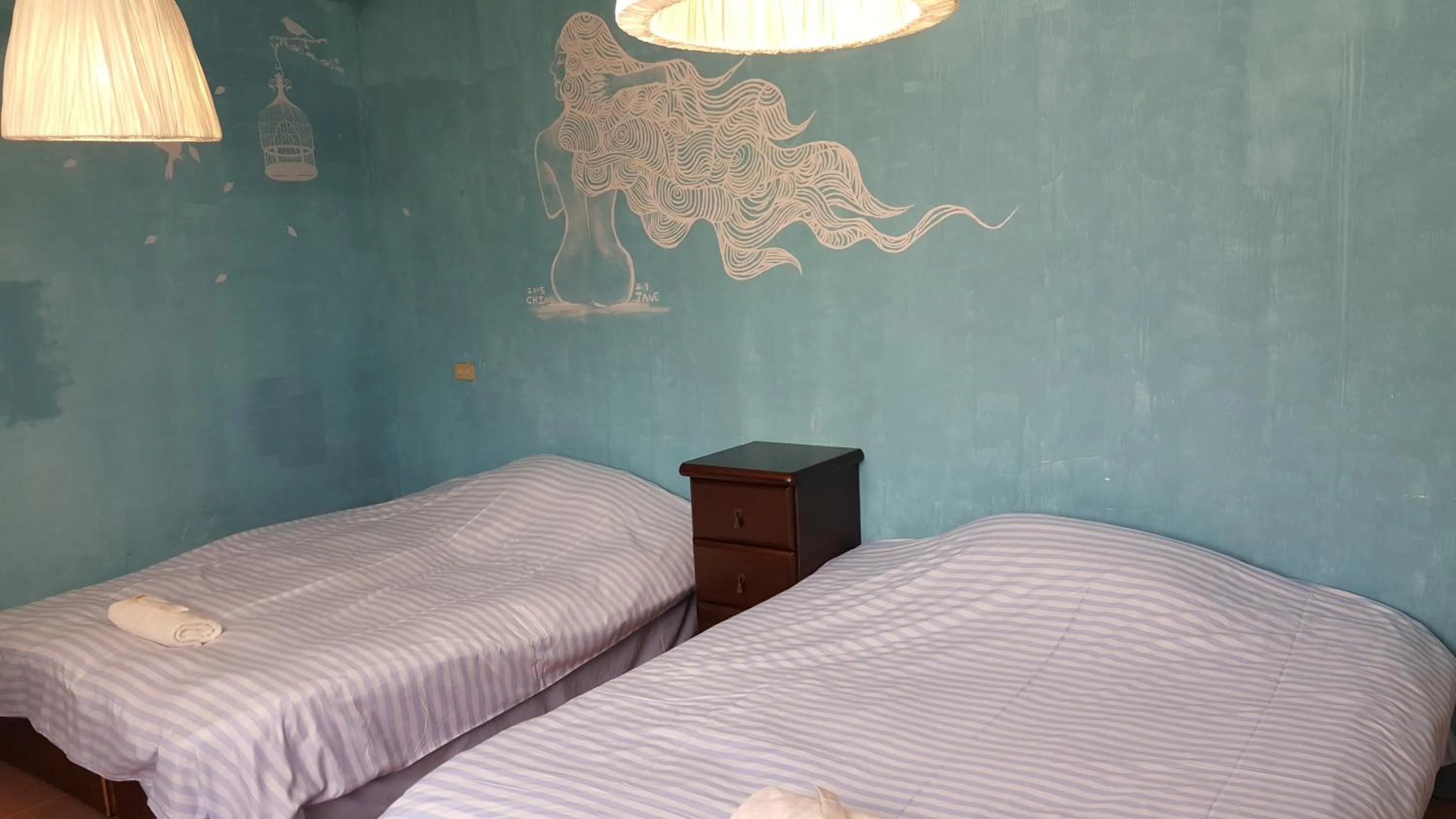 Bed in 太魯閣蘇西小空間 SusiSpace