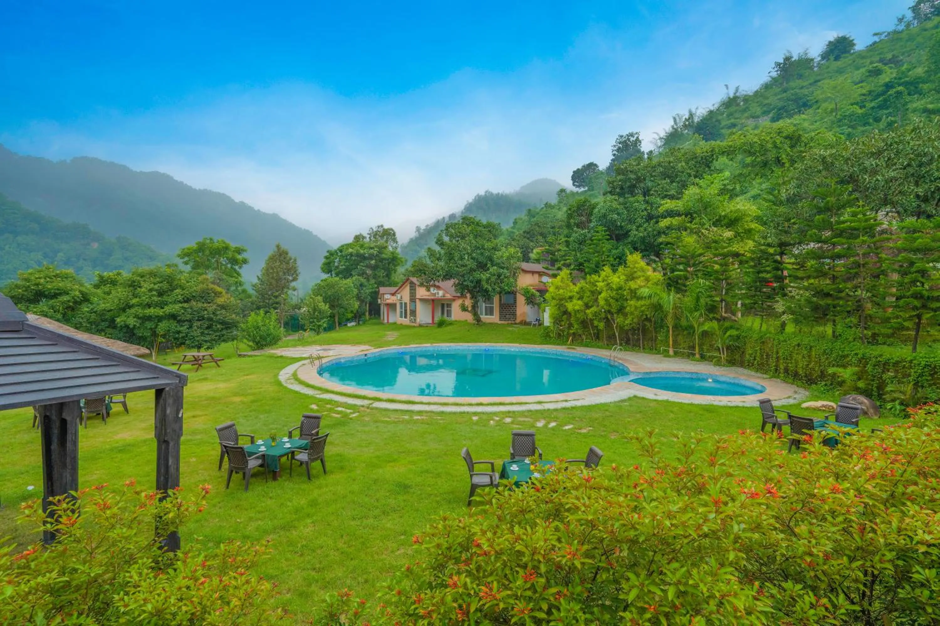 Garden view in LaTigre Resort