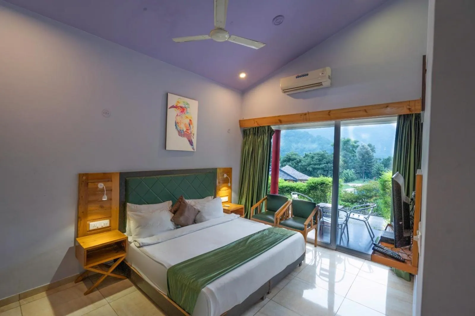 View (from property/room), Bed in LaTigre Resort