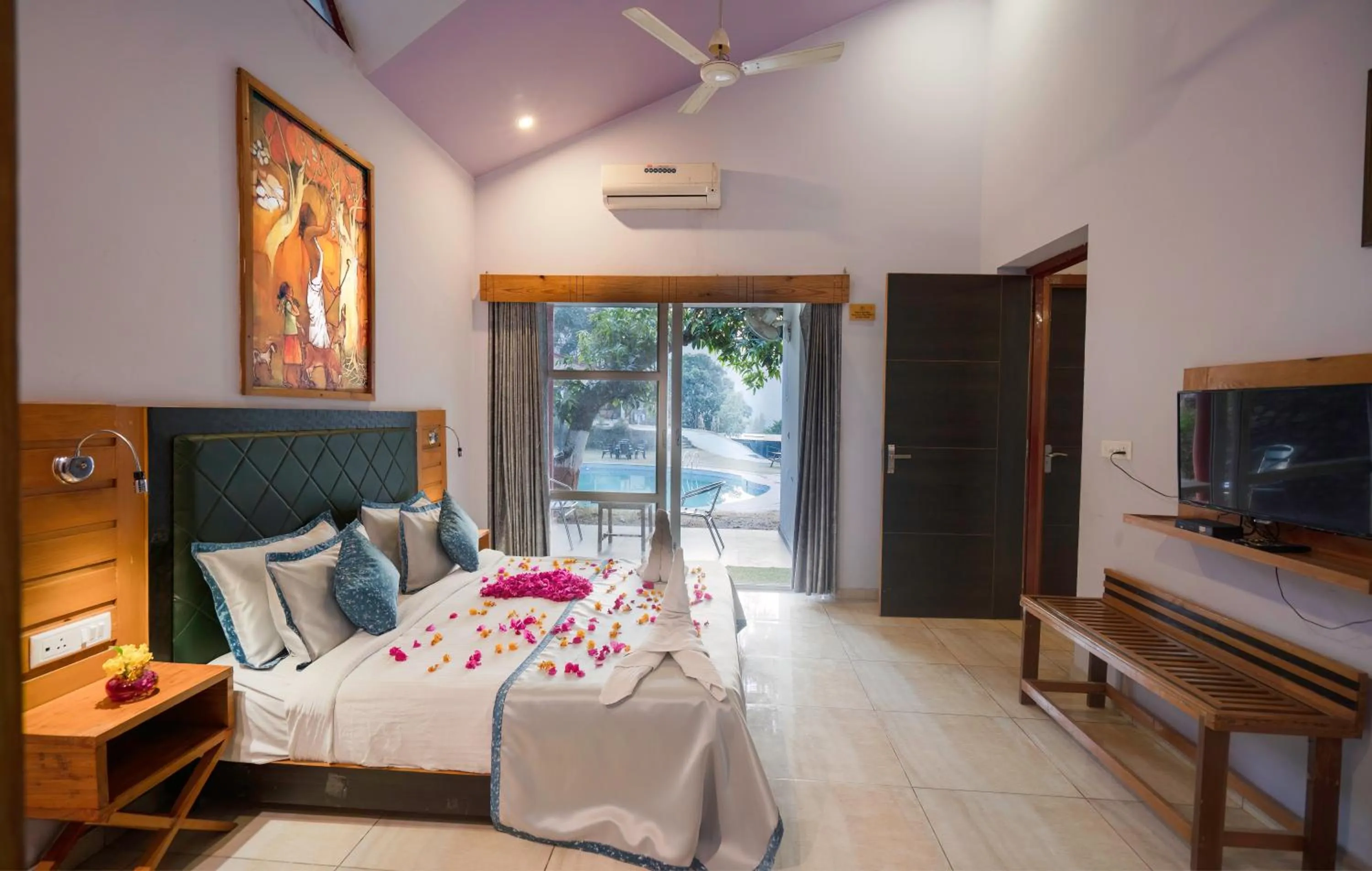 Bed in LaTigre Resort